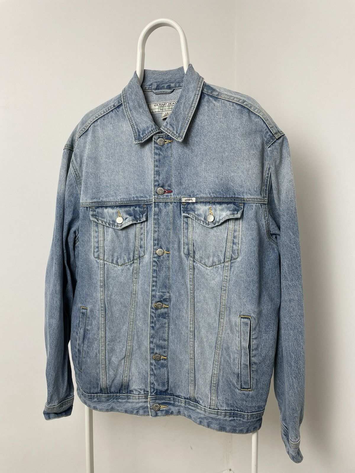 Georges Marciano × Guess × Vintage Guess Jeans VTG Denim Jacket Georges Marciano A$AP Rocky Size US M / EU 48-50 / 2 - 5 Thumbnail