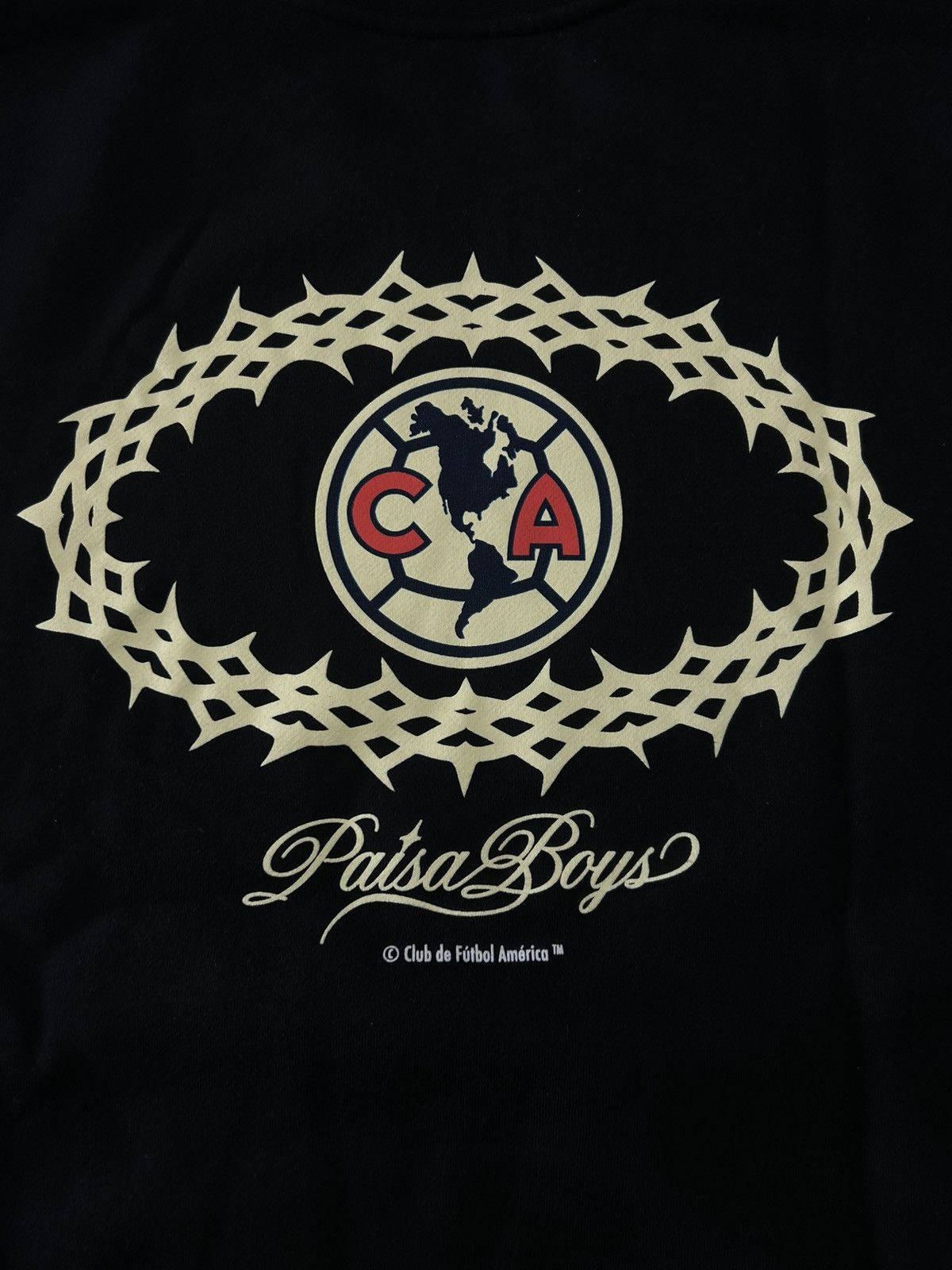 Other Paisa Boys x Club de Fútbol America Black Crewneck Size XL Size US XL / EU 56 / 4 - 5 Thumbnail