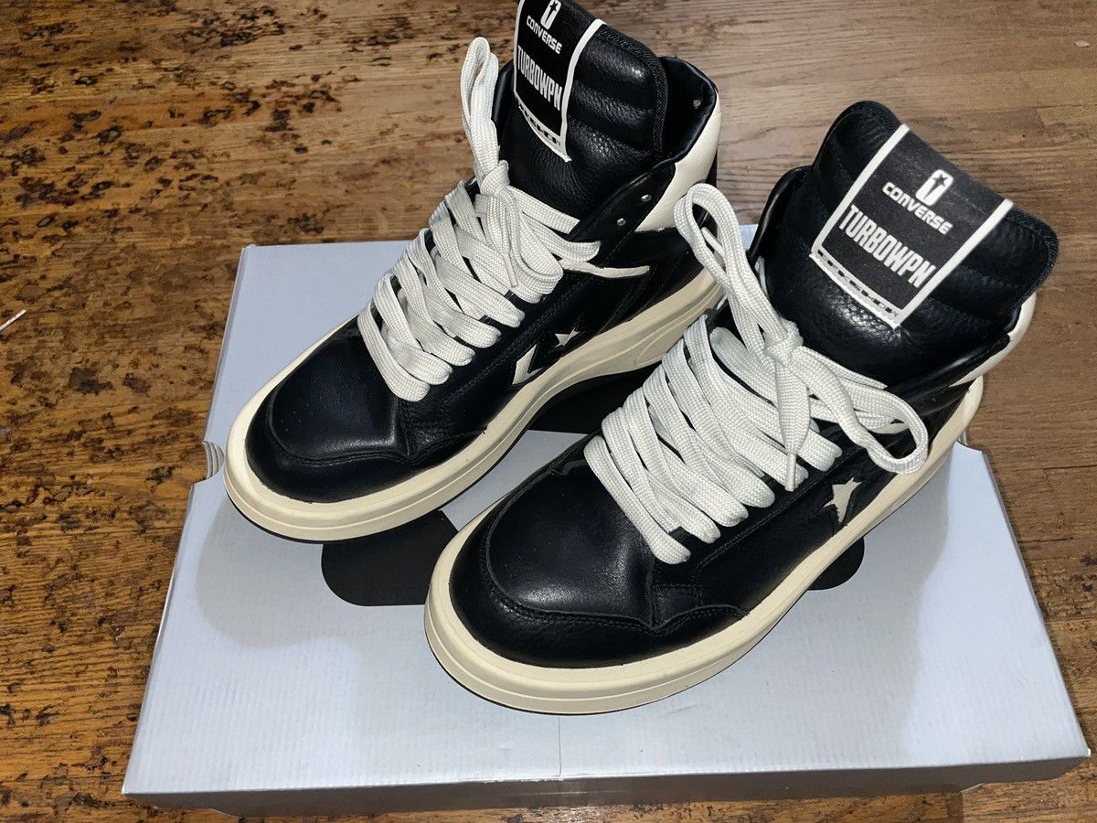 Converse × Rick Owens Drkshdw Rick owens x Converse Size US 10 / EU 43 - 2 Thumbnail