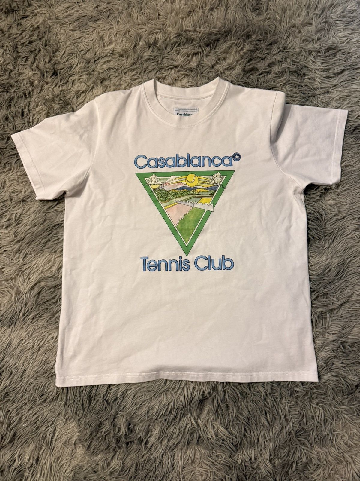 Casablanca Tennis club shirt Size US XL / EU 56 / 4 - 1 Thumbnail