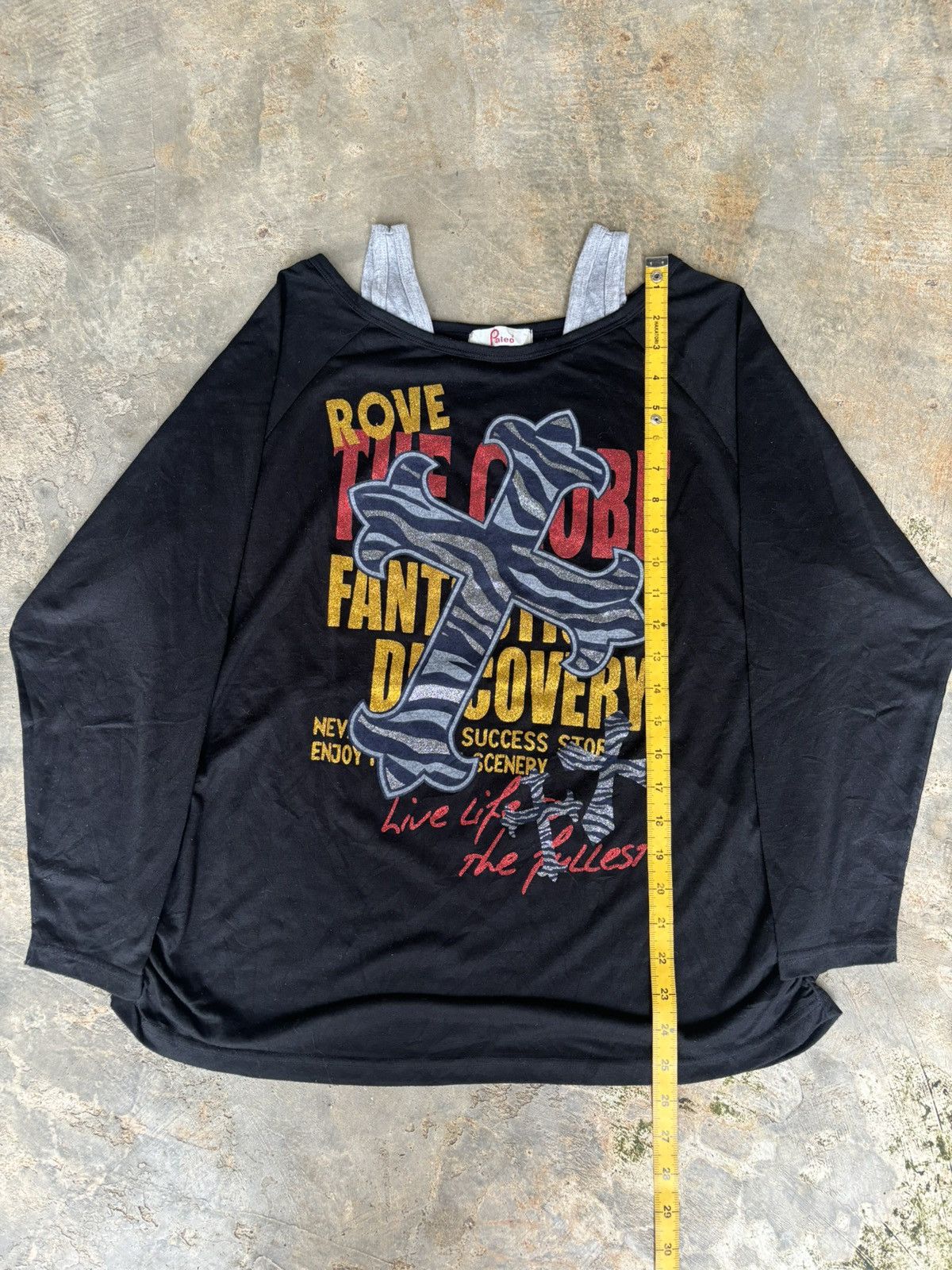 Hysteric Glamour × If Six Was Nine × Japanese Brand Y2k Paleo 2 Opium Ifsixwasnine Punk Style Longsleeve Size ONE SIZE - 10 Thumbnail