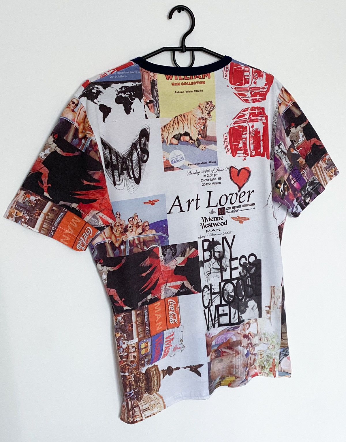 Vivienne Westwood Vivienne Westwood Art Lover Chaos Full Art Tee / T Shirt Size US S / EU 44-46 / 1 - 8 Thumbnail