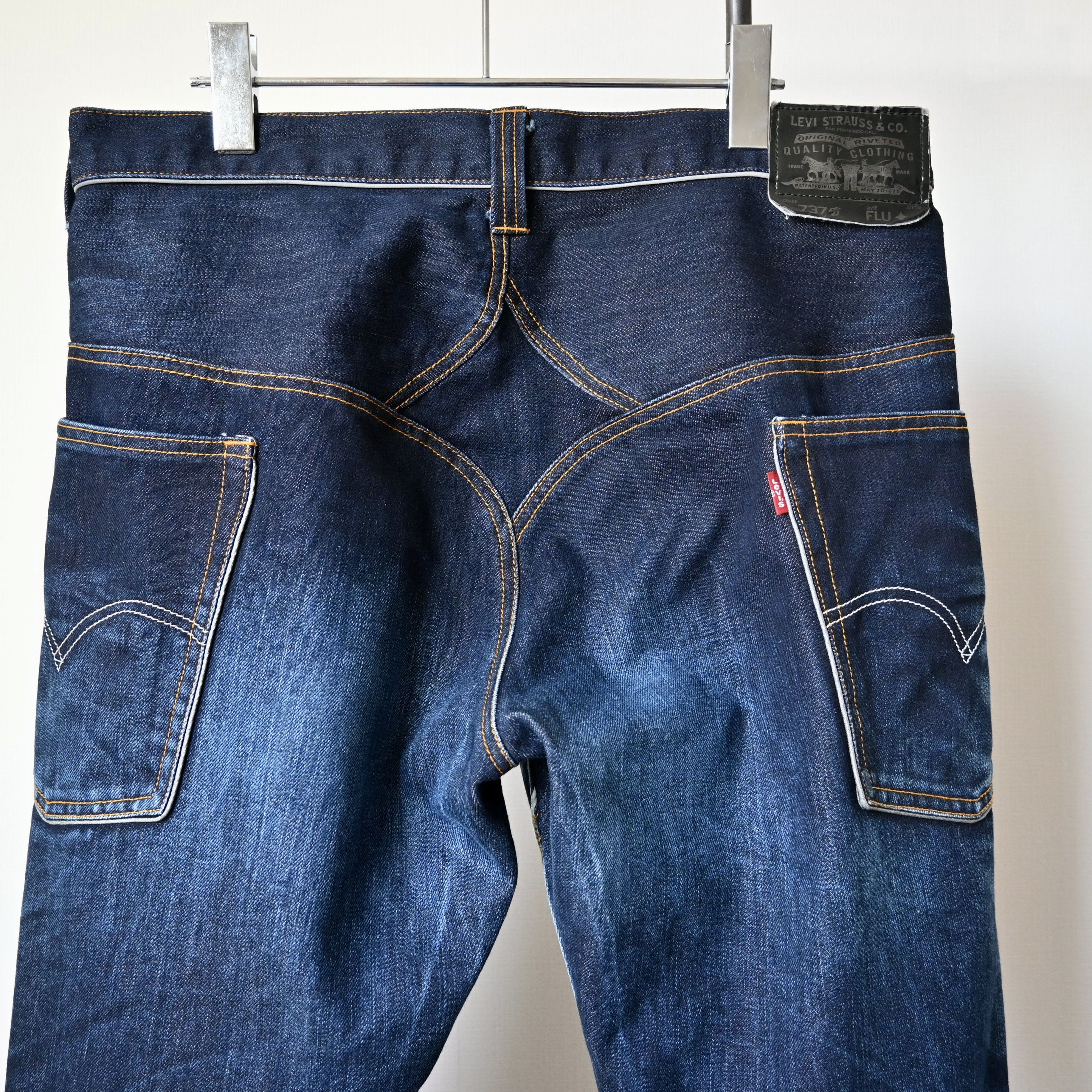 Levi's 2007 Levi's FLU 737⌀ reflective trim jeans, made in Japan Size US 34 / EU 50 - 4 Thumbnail