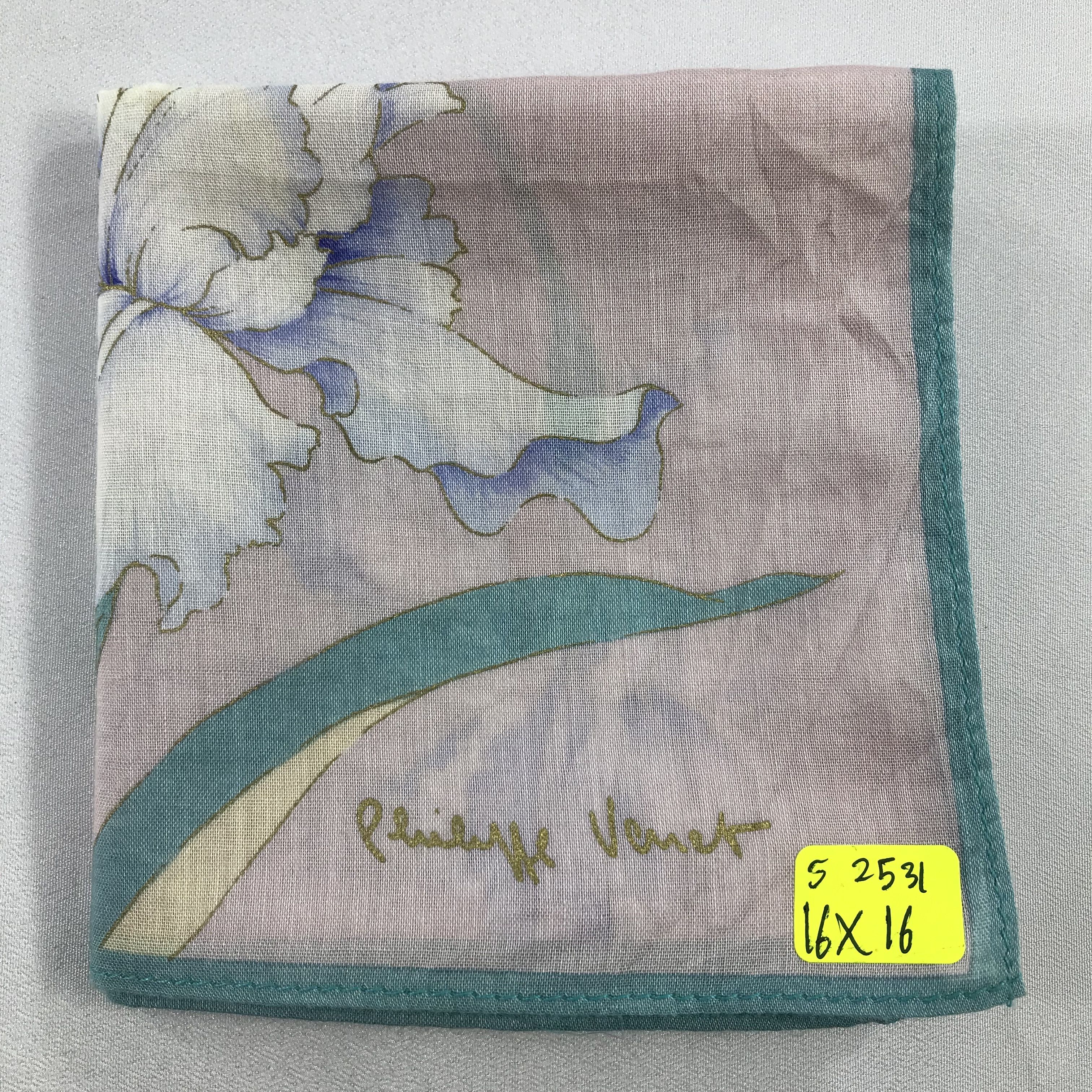 Vintage Philippe V Bandana / Handkerchief / Neckerchief - S2531 Size ONE SIZE - 5 Thumbnail