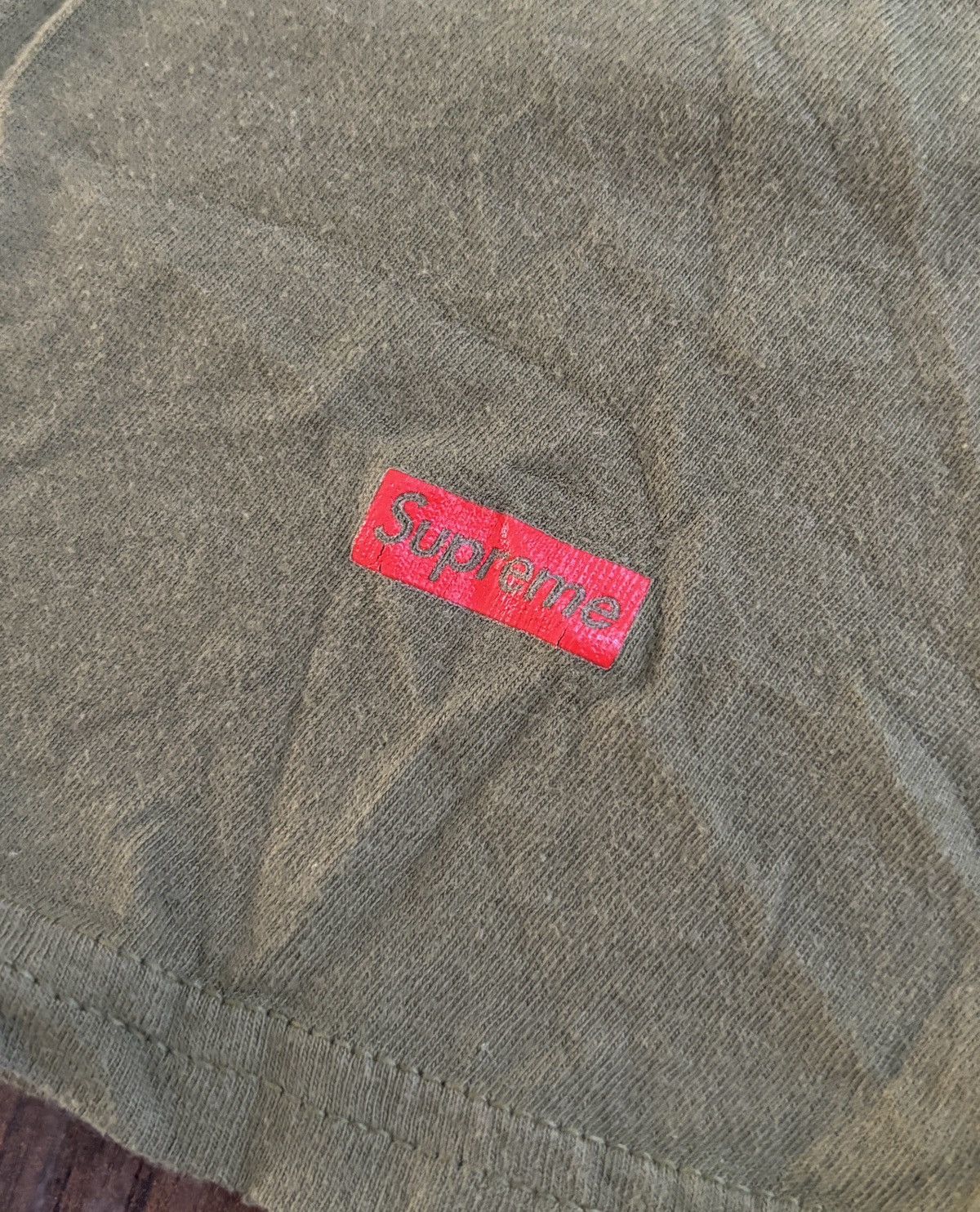Hanes × Supreme Supreme Hanes Basic Solid Tee Green Size US M / EU 48-50 / 2 - 3 Thumbnail