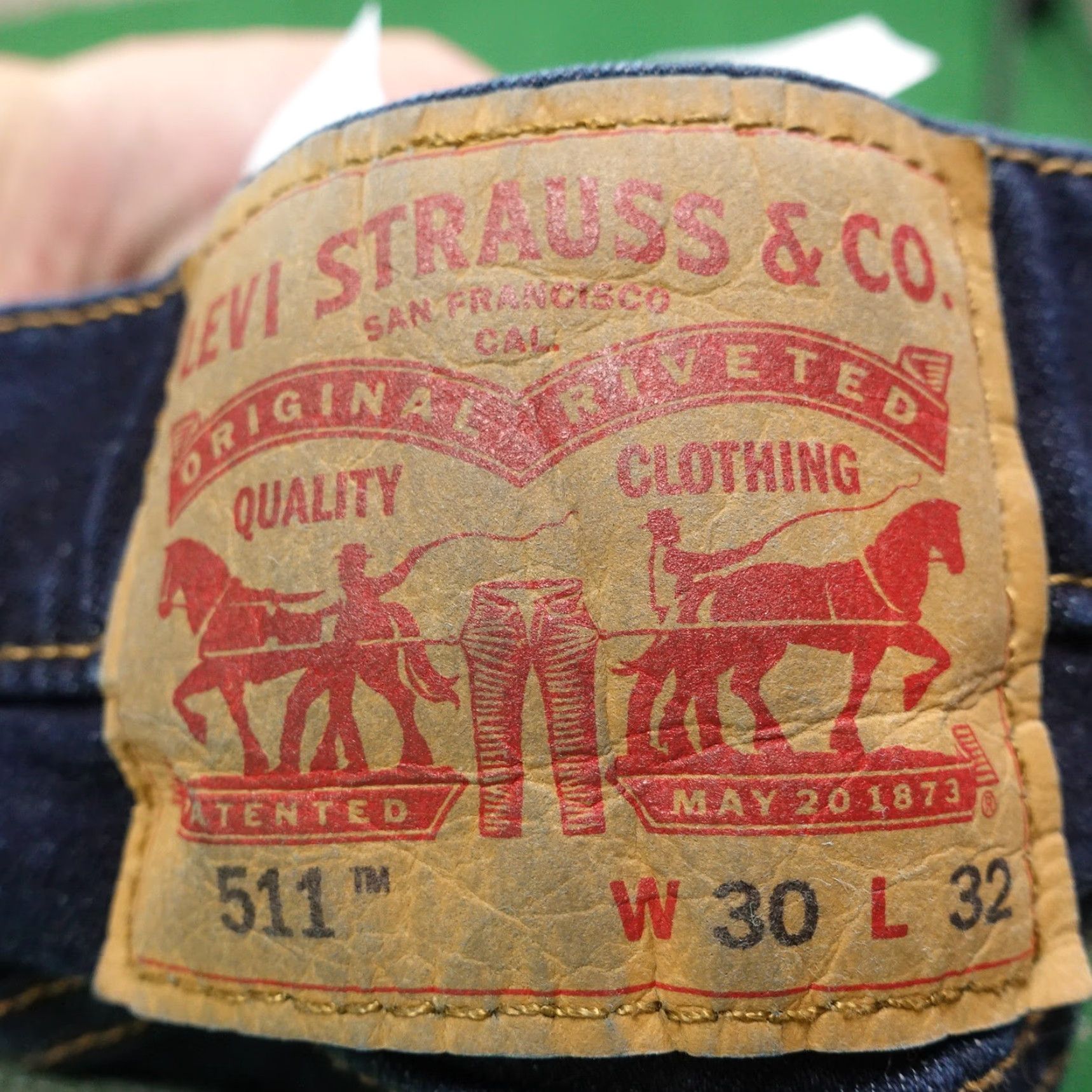 Levi's Vintage Levi's 511 Slim Fit Jeans Men Size 30 Regular Inseam 32 Blue Denim Size US 30 / EU 46 - 6 Thumbnail