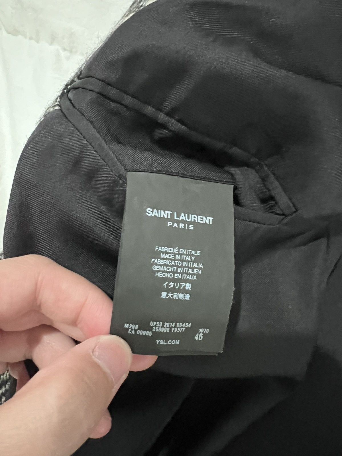 Saint Laurent Paris Saint Laurent Paris - FW14 - Hedi Slimane Saint Laurent Coat Size US S / EU 44-46 / 1 - 4 Thumbnail
