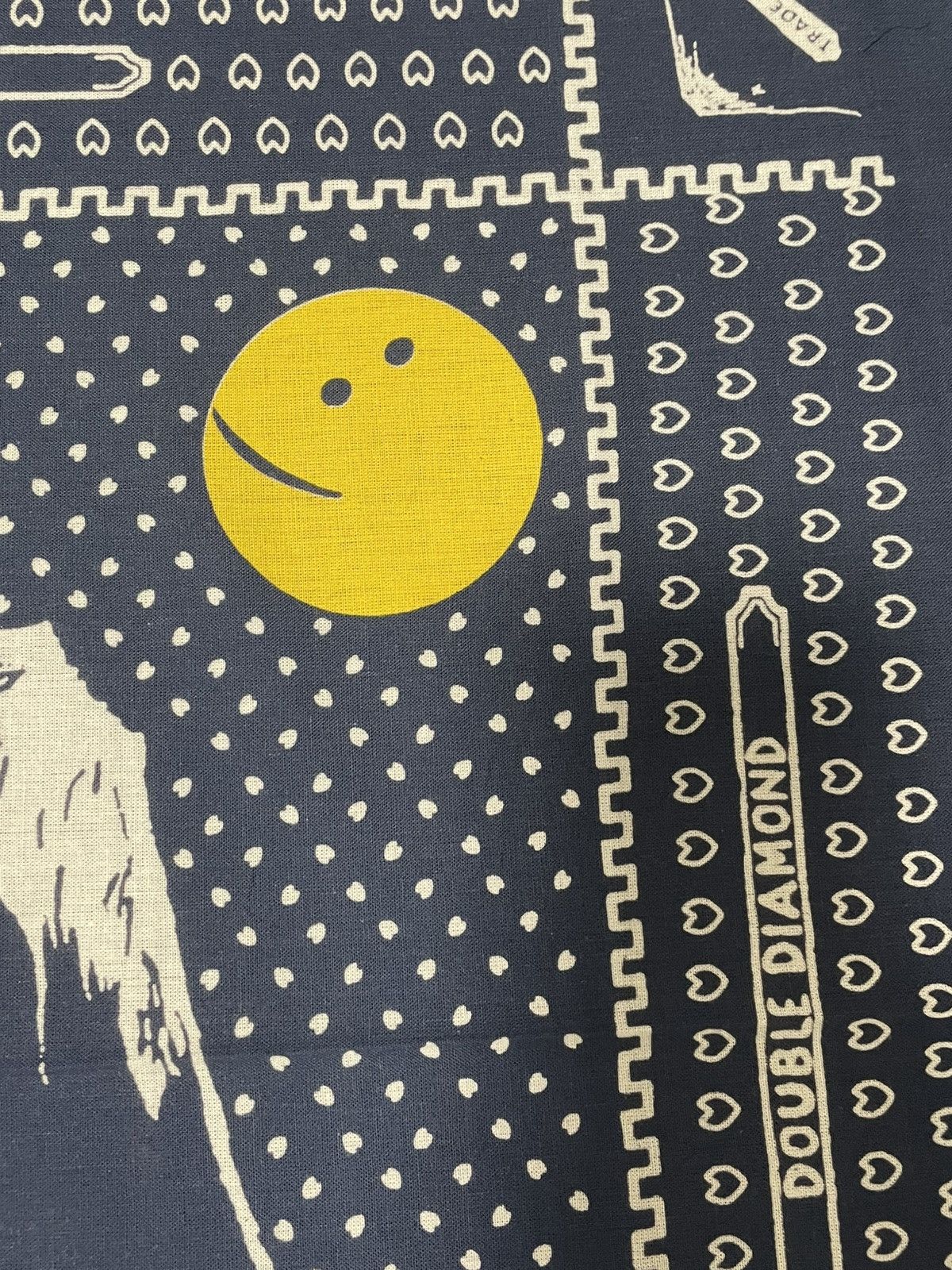 Kapital Kountry Kapital Mt. Fuji Smiley Bandana Size ONE SIZE - 3 Thumbnail