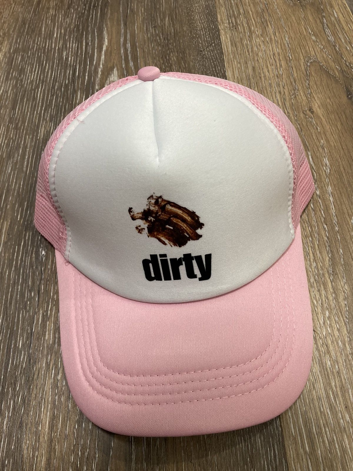 Vintage Men’s Dirty Trucker Hat Mesh Baseball Adjustable SnapBack Size ONE SIZE - 1 Preview