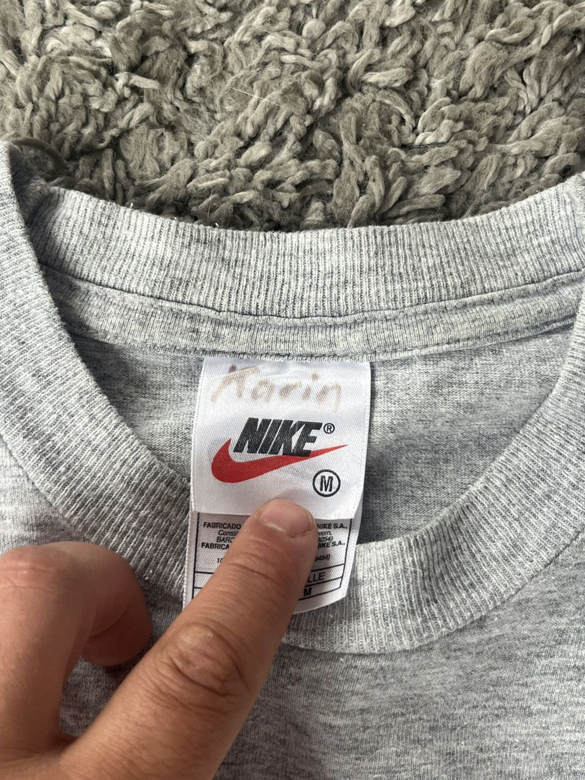 Nike Vintage T-shirt Nike 70’S-80’S BIG LOGO Streetwear Y2K Style Size US M / EU 48-50 / 2 - 4 Thumbnail