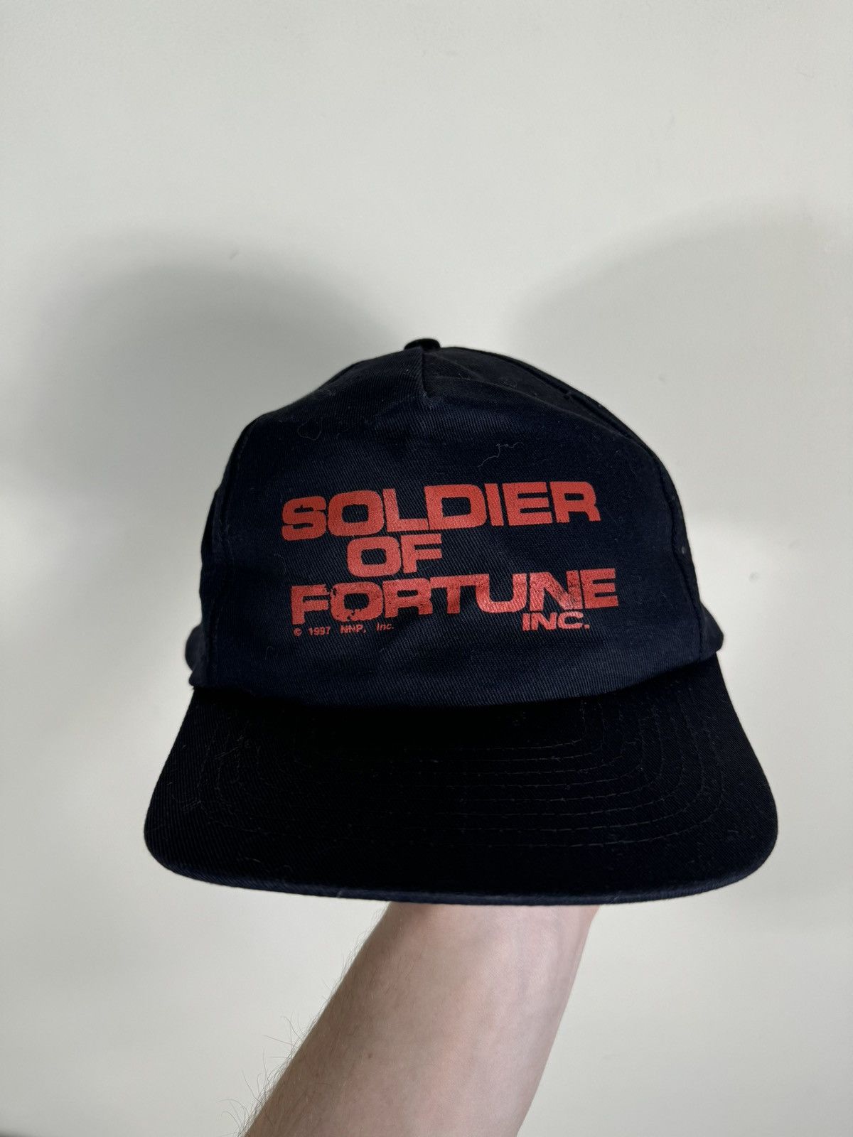 Vintage Soldier Of Fortune Inc. 1998 vintage Action Adventure Cap Size ONE SIZE - 2 Thumbnail