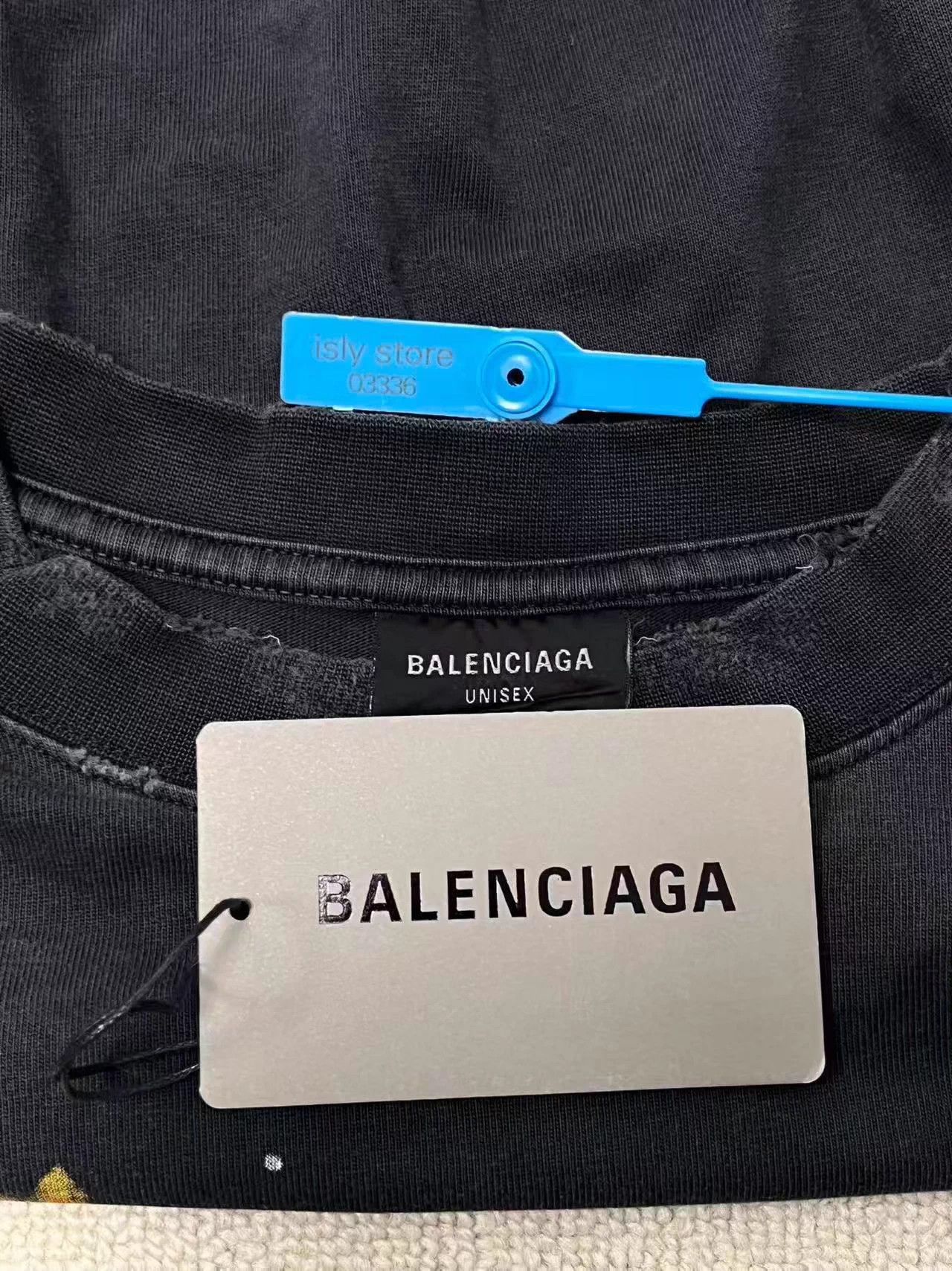 Balenciaga Balenciaga graphic print crew neck short-sleeved T-shirt, Size S / US 4 / IT 40 - 3 Thumbnail