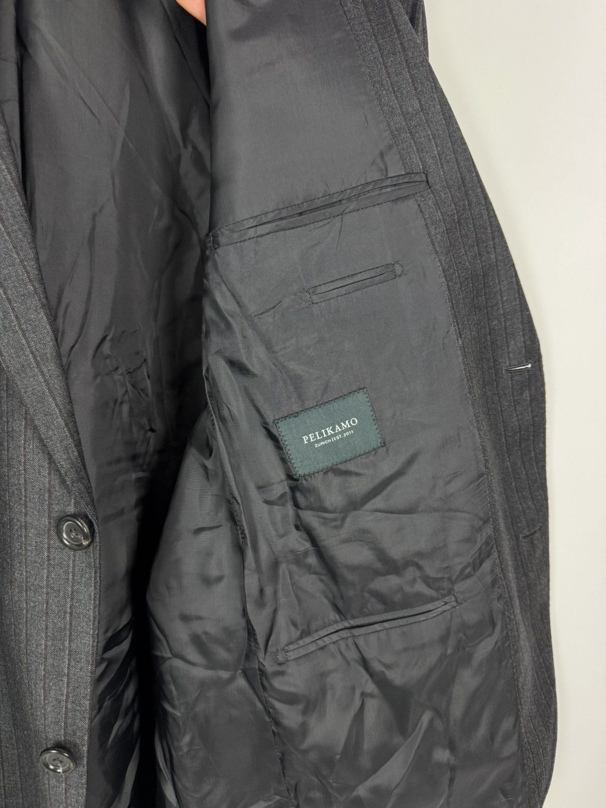 Pelikamo x Ing Loro Piana Striped Merino Wool Suit