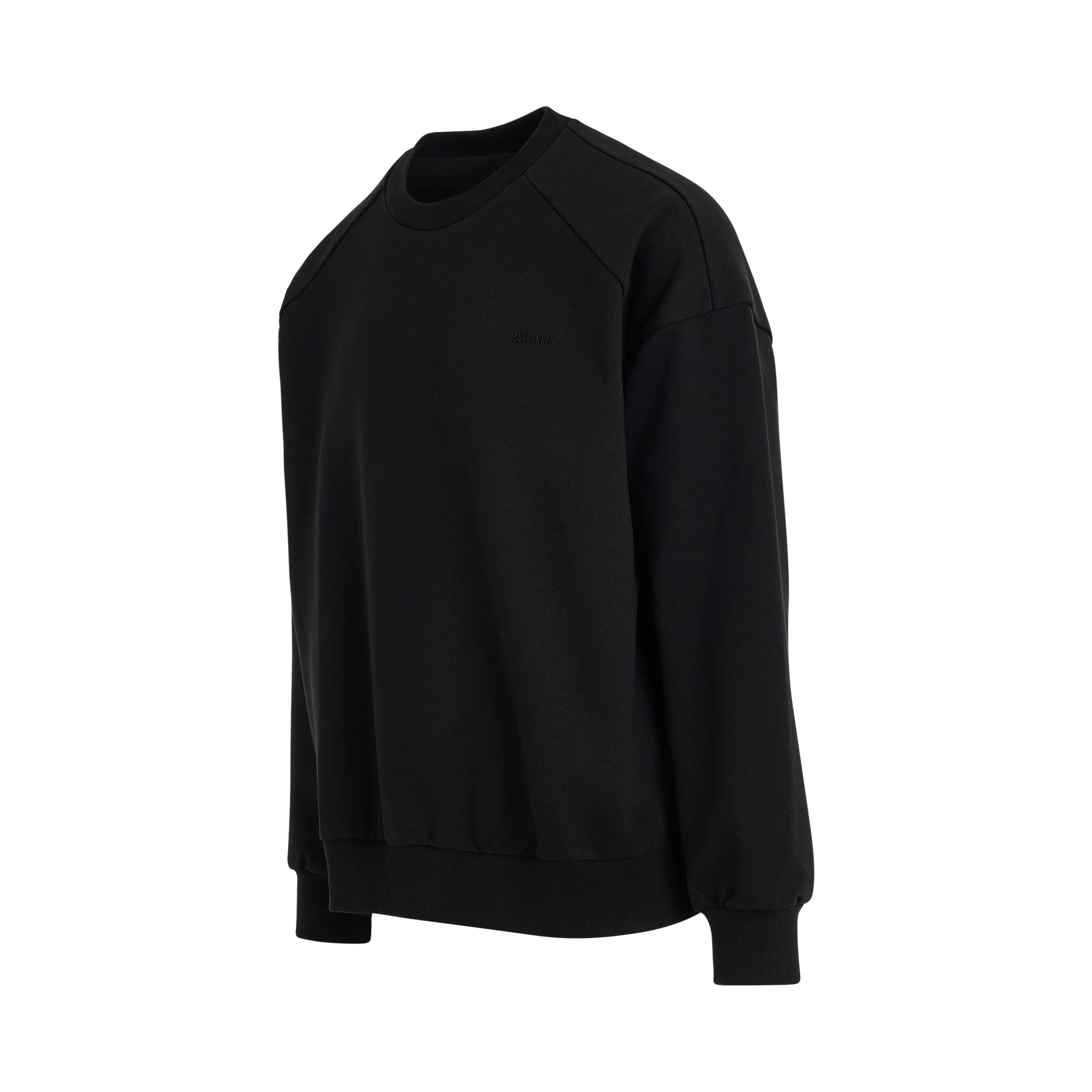 Juun.J o1mris0824 Embroidered Sweatshirt in Black Size US S / EU 44-46 / 1 - 2 Thumbnail