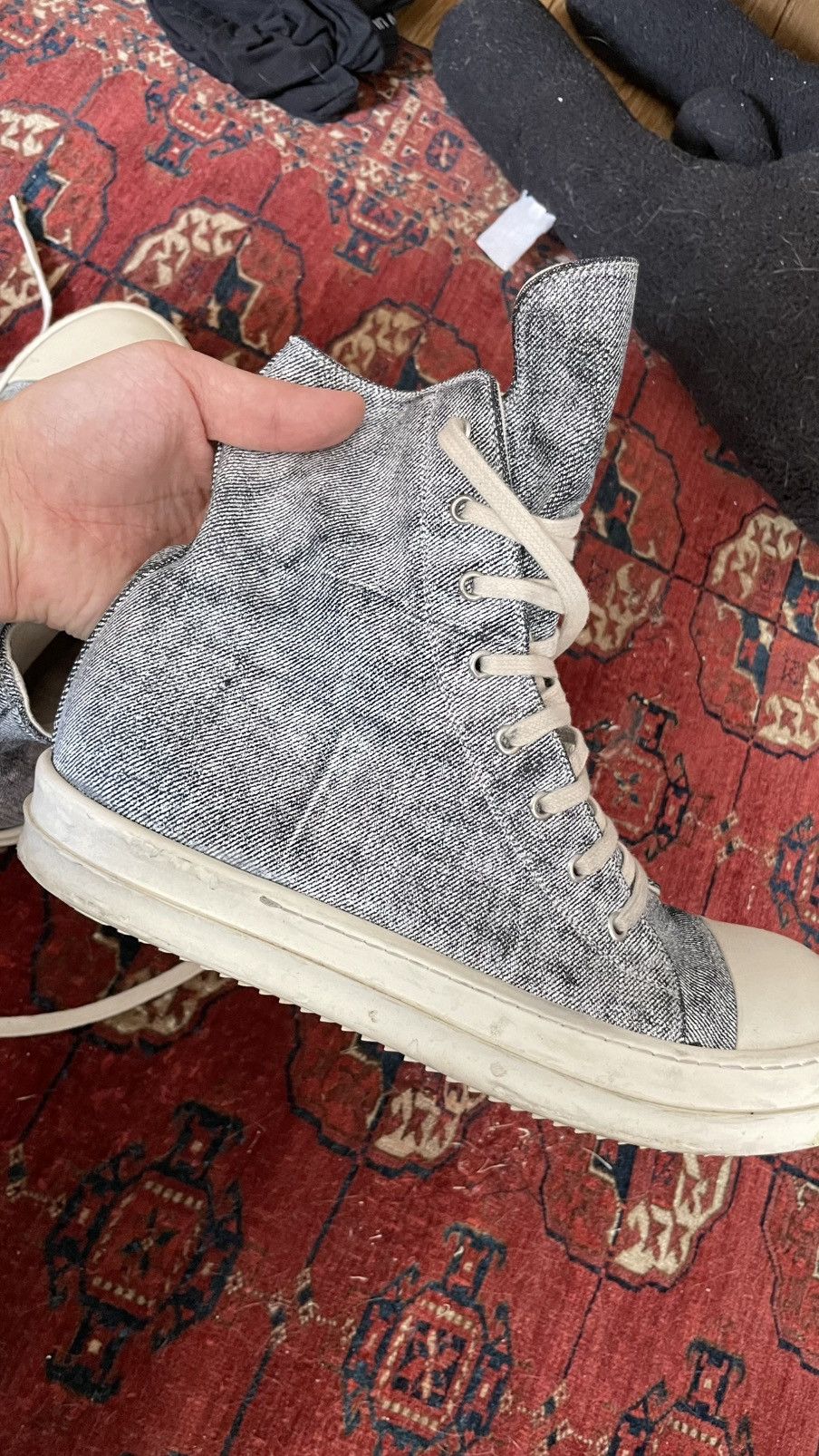 Rick Owens Rick Owens x Self Edge Ramones Size US 10 / EU 43 - 8 Thumbnail