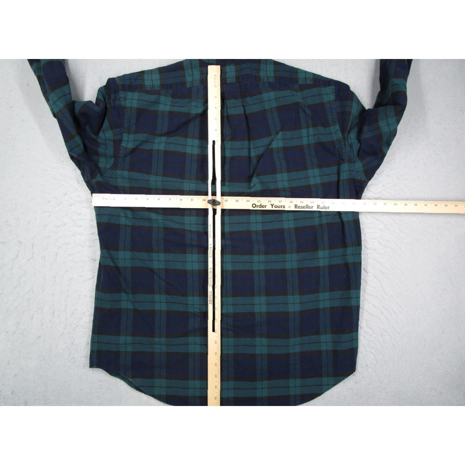 Ralph Lauren VINTAGE Ralph Lauren Shirt Mens L Blue Plaid Tartan Button-Down Crest Y2K Size US L / EU 52-54 / 3 - 4 Thumbnail