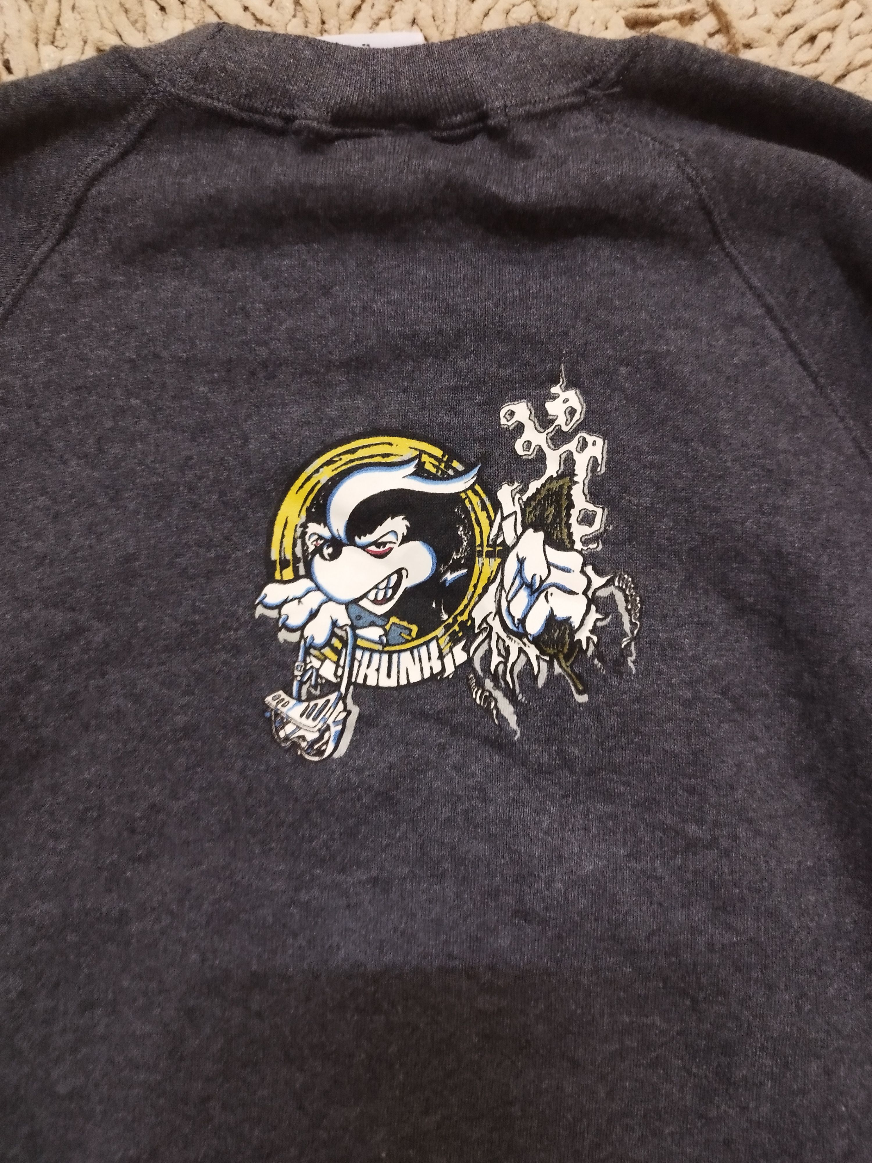 Skagen Vintage skunk skateboard sweatshirt Size US L / EU 52-54 / 3 - 10 Thumbnail