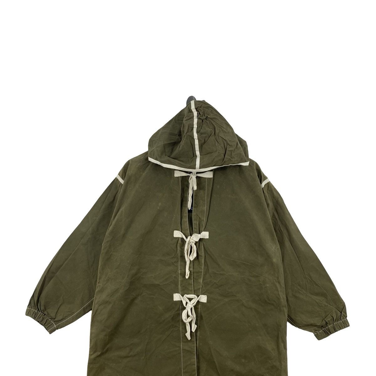 Vintage Vintage MENSWEAR OUTDOOR CLUB HALLY Stevensons Waxed Hooded Size US L / EU 52-54 / 3 - 2 Thumbnail