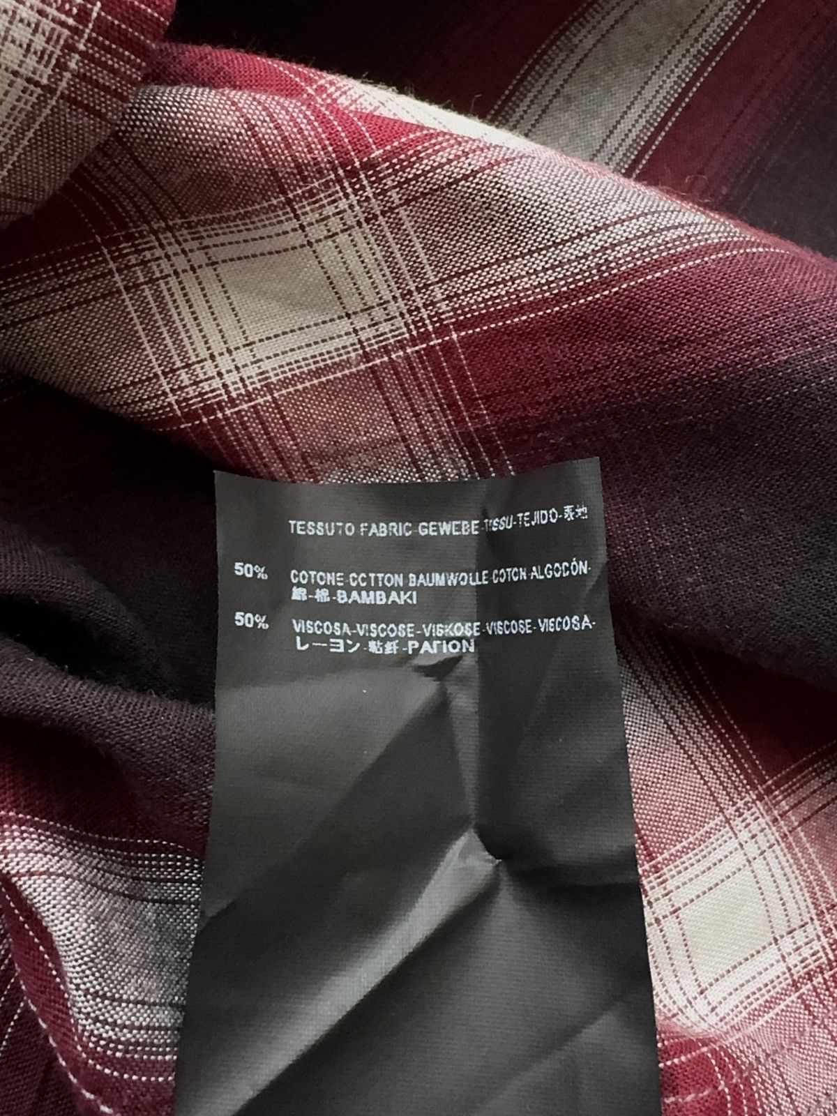Saint Laurent Paris 2014 Saint Laurent Hedi Slimane era Check Shirt Size US M / EU 48-50 / 2 - 16 Thumbnail