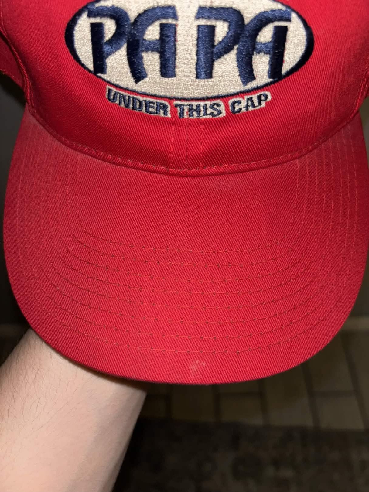 Vintage Y2K Worlds Greatest Papa Hat Size ONE SIZE - 7 Thumbnail