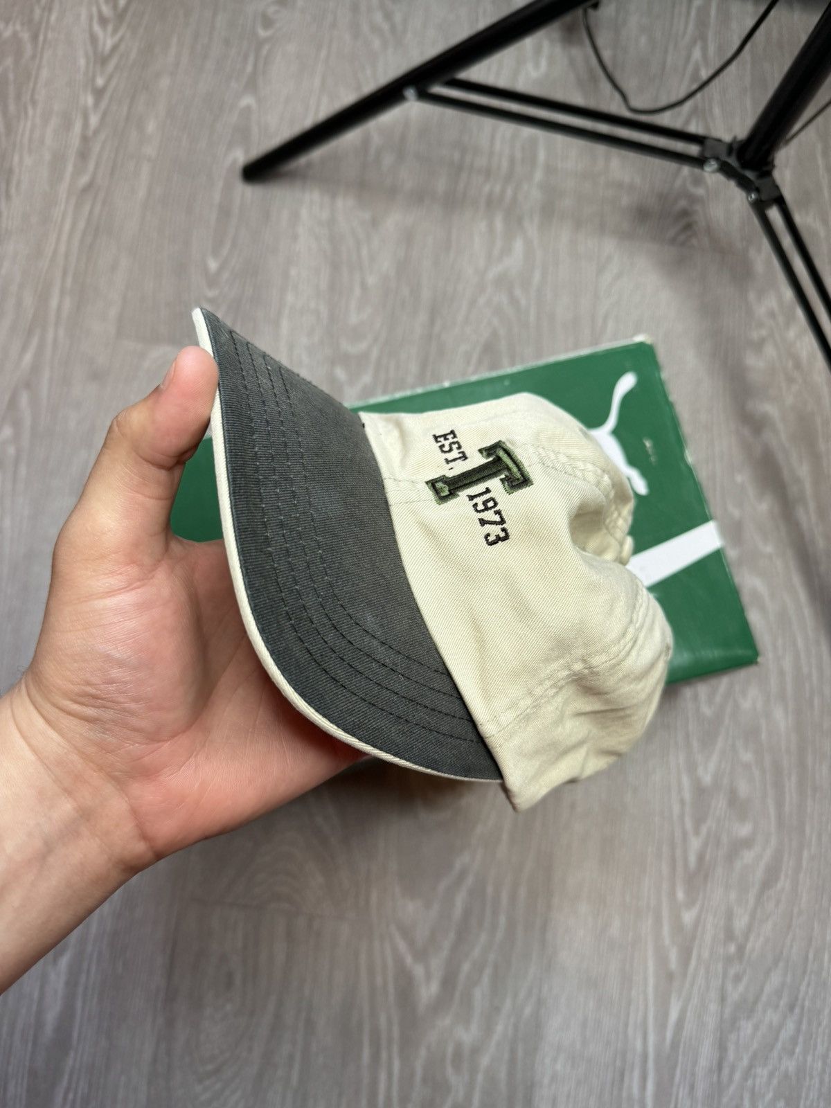 Timberland × Vintage Timberland Vintage cap 90s SnapBack hat Size ONE SIZE - 1 Thumbnail