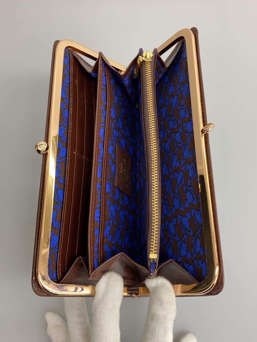 Vivienne Westwood Vivienne Westwood Plain Lthr Long Wallet Brown Size ONE SIZE - 4 Thumbnail