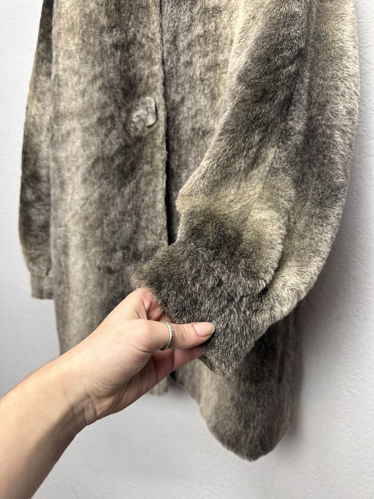 Lanvin Faux Fur Jacket Lanvin Vintage IfSixWasNine style LGB HYPE Size M / US 6-8 / IT 42-44 - 8 Thumbnail