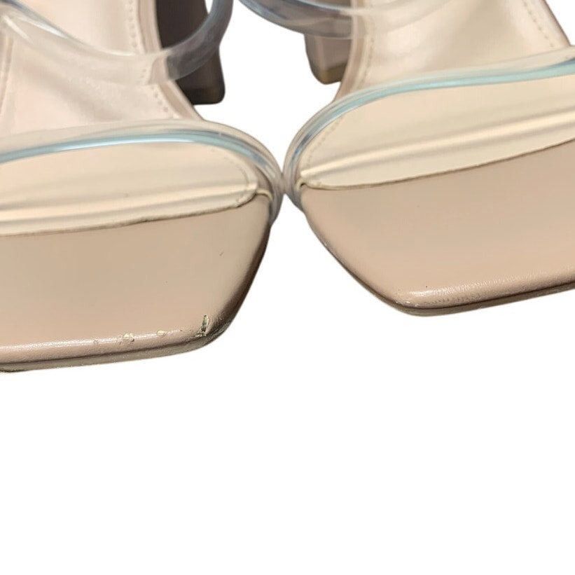 Other Athlefit Women's Size 7.5 Tan Open Toe Slip On Sandals Size US 7.5 / IT 37.5 - 6 Thumbnail