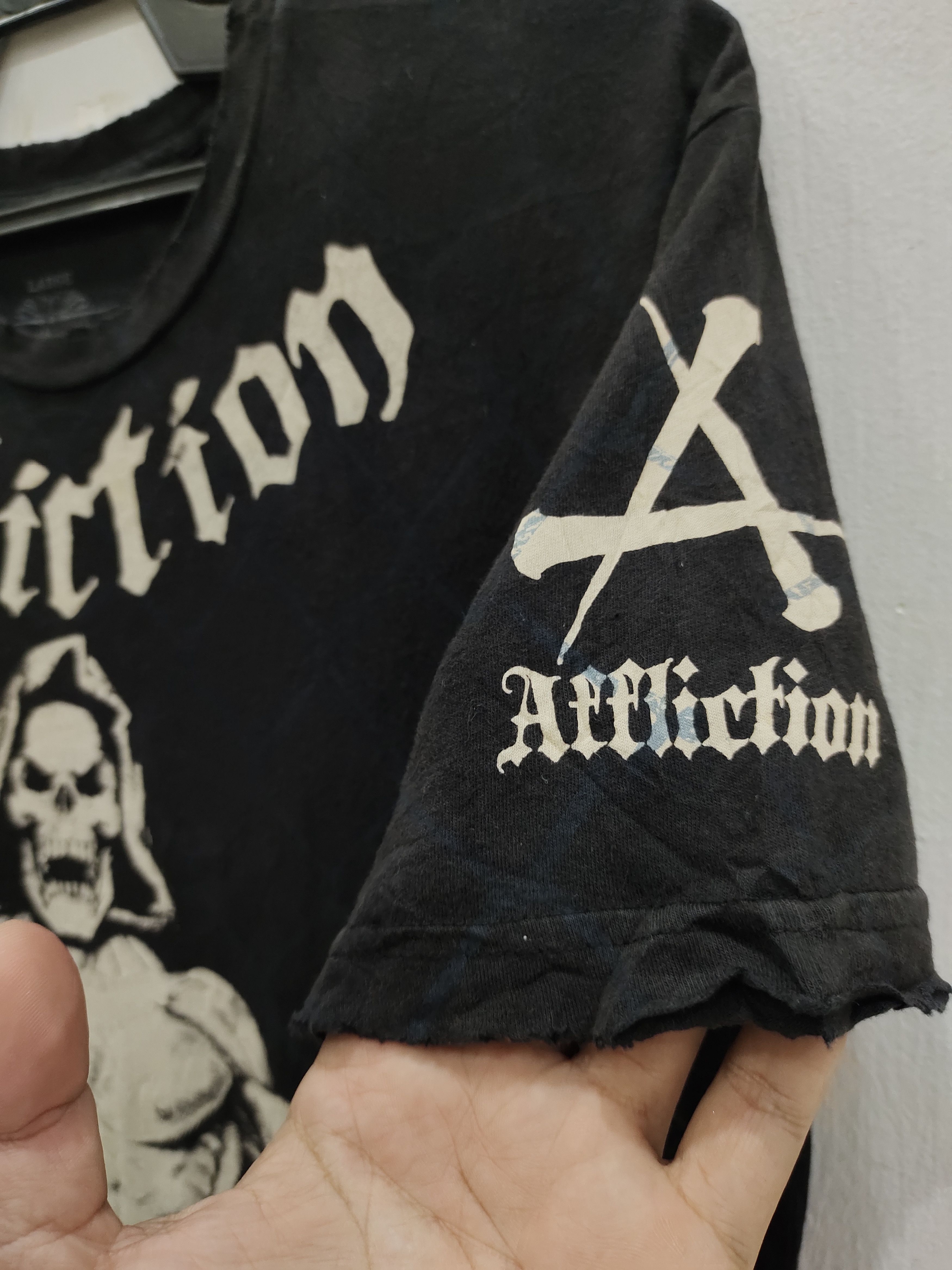 Affliction × Designer Affliction The Ipit Fight Team Rare Design Tee Size US L / EU 52-54 / 3 - 4 Thumbnail