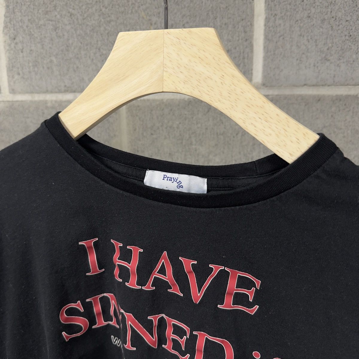 Praying Praying I Have Sinned Shirt Size US L / EU 52-54 / 3 - 3 Thumbnail