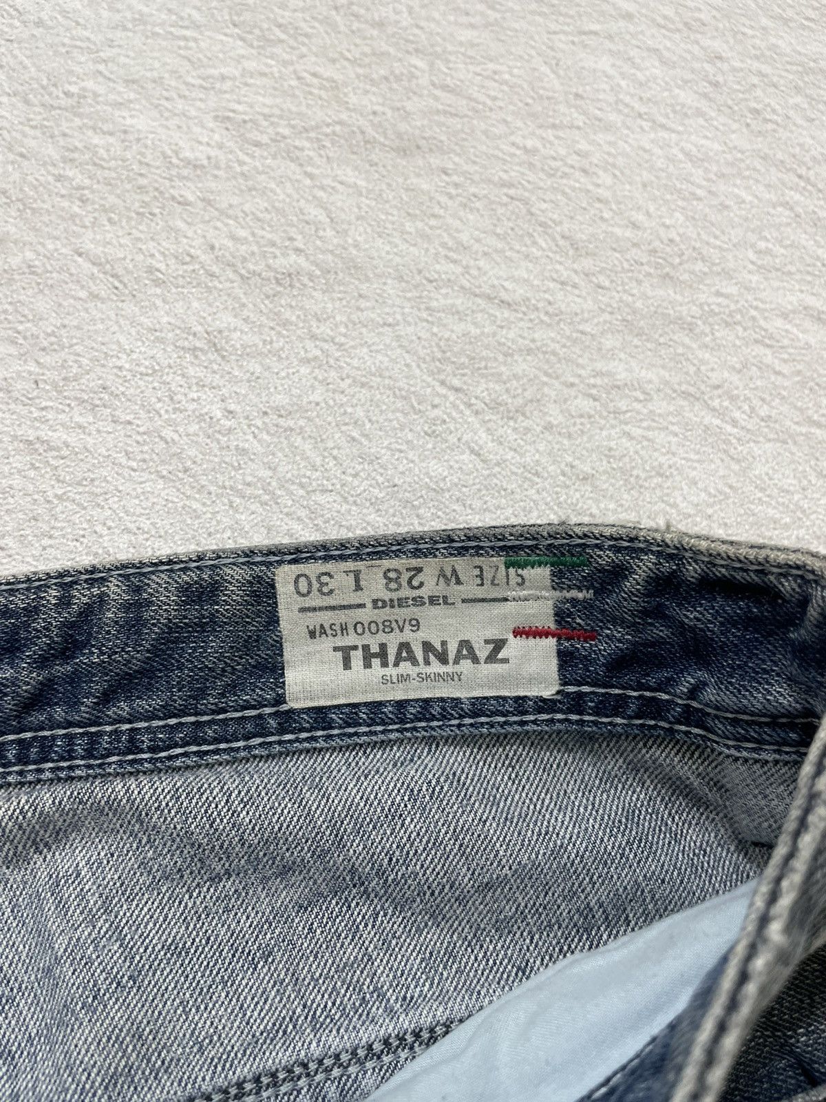 Kapital 2000s Diesel Thanaz Denim Ripped Jeans wash Ifsix LGB Number Size US 30 / EU 46 - 7 Thumbnail