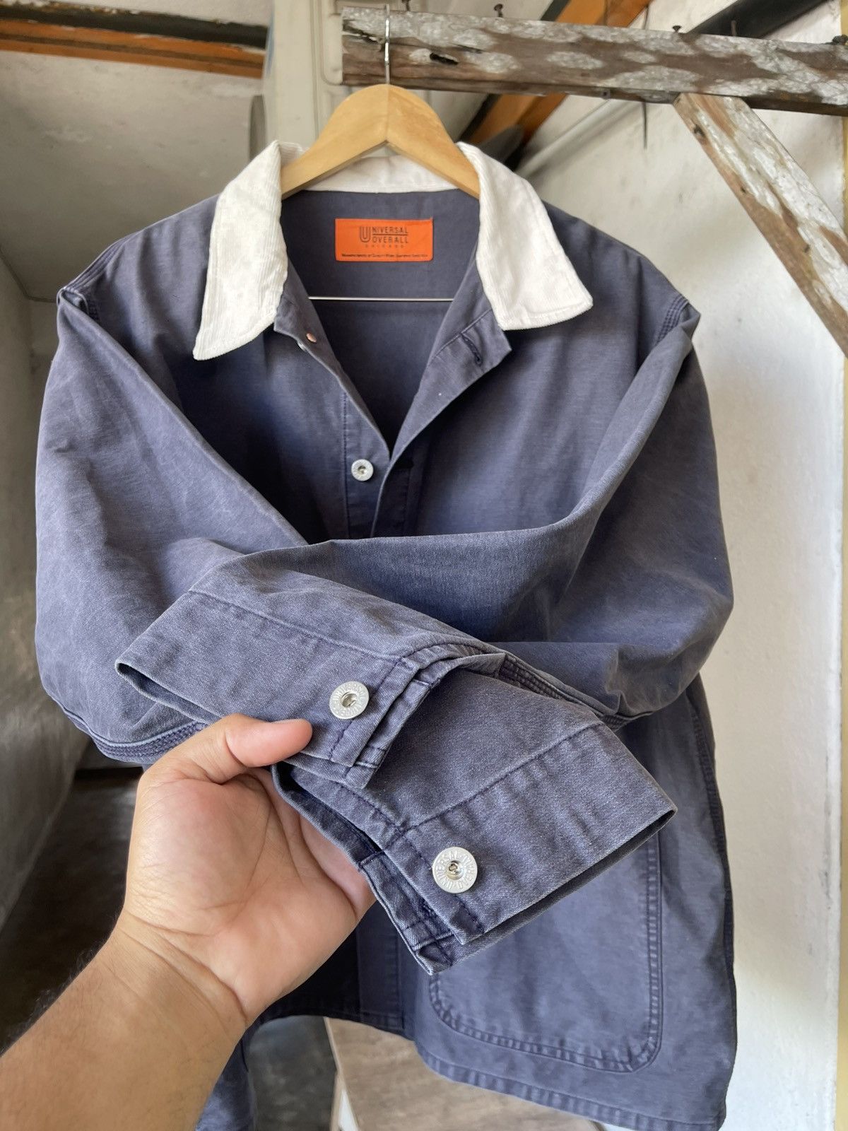 Universal Overall Chicago Vintage Universal Overall Chicago Chore Button Work Jacket Size US M / EU 48-50 / 2 - 9 Thumbnail