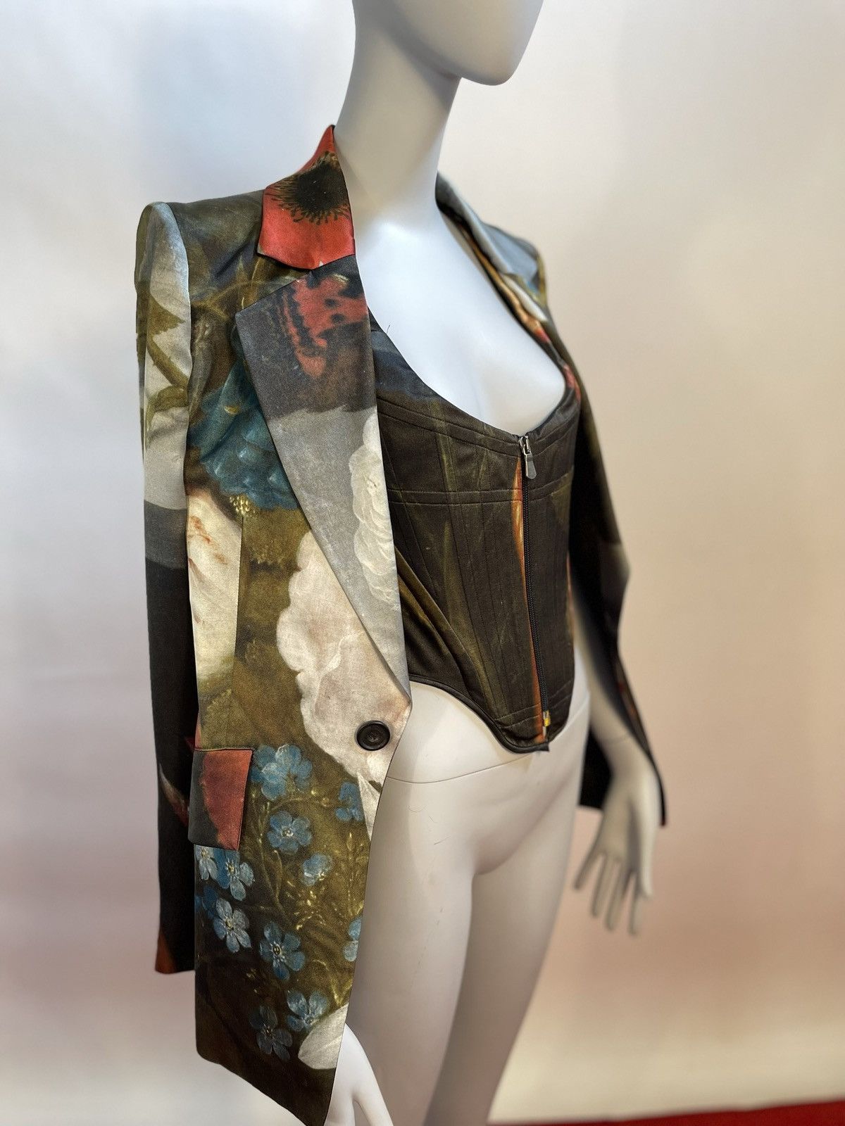 Vivienne Westwood Vivienne Westwood CAGE CORSET BOSSCHAERT PRINT IT 42 NWT Size M / US 6-8 / IT 42-44 - 8 Thumbnail