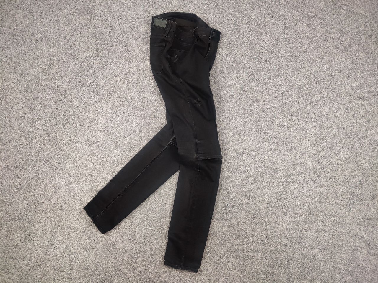 Rta Road To Awe RTA design Black Distressed denim Slim Fit Jeans Size 29" - 3 Thumbnail