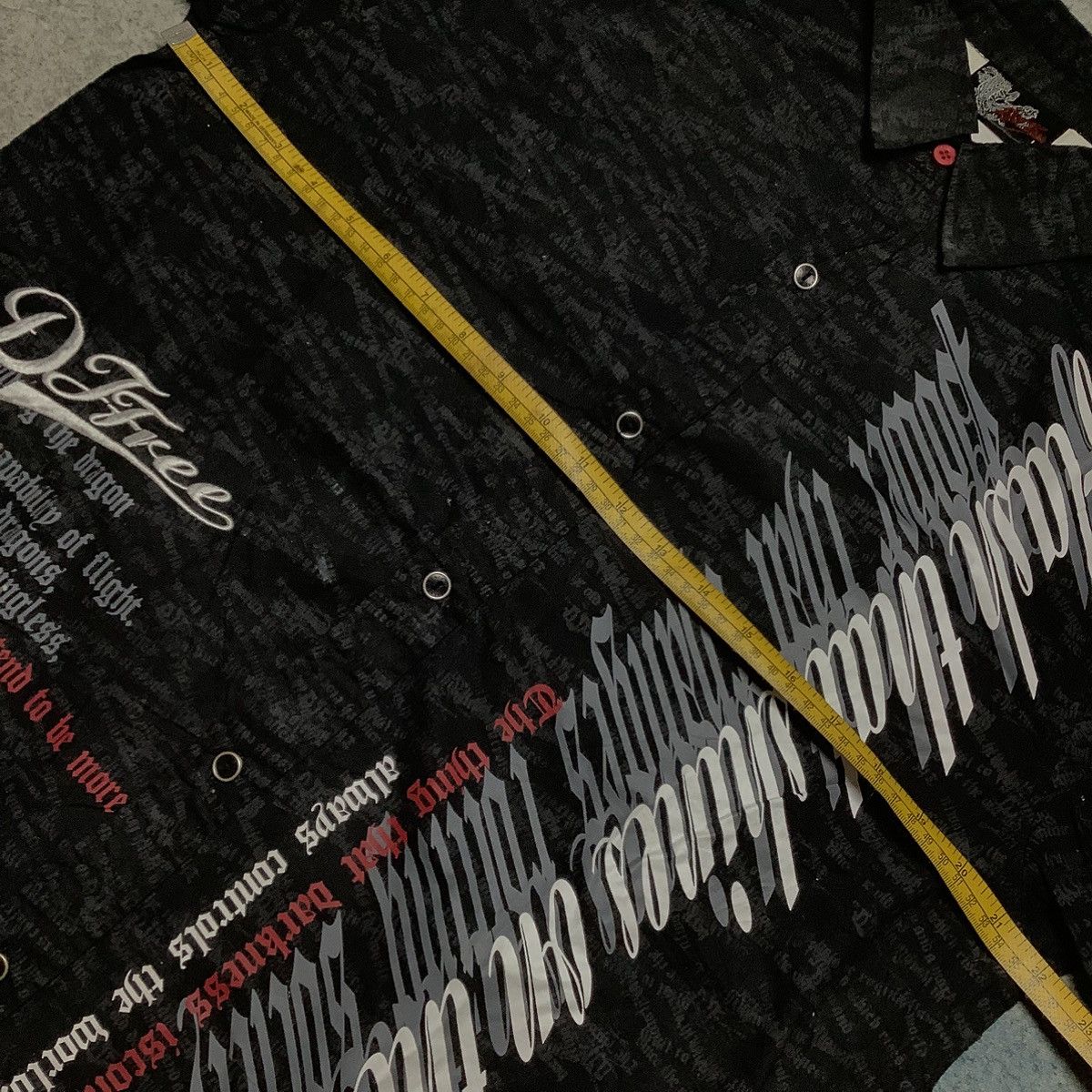 Designer × Hysteric Glamour × If Six Was Nine Y2k DjFree ifsixwasnine poem shirt like dogtown Size US L / EU 52-54 / 3 - 15 Thumbnail