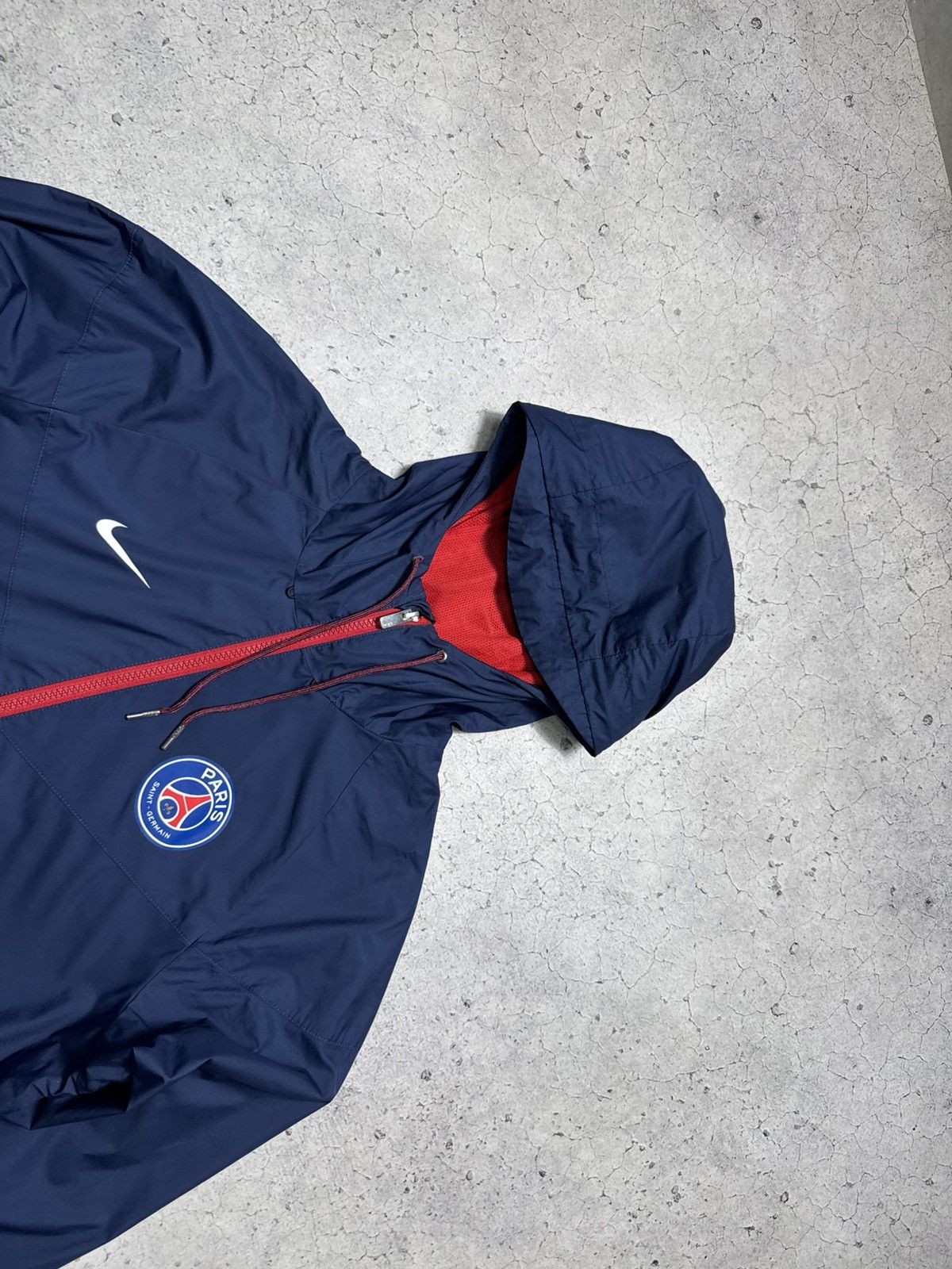 Nike Nike FC PSG Paris Saint Germain Nylon Full Zip Jacket Y2K Size US S / EU 44-46 / 1 - 5 Thumbnail