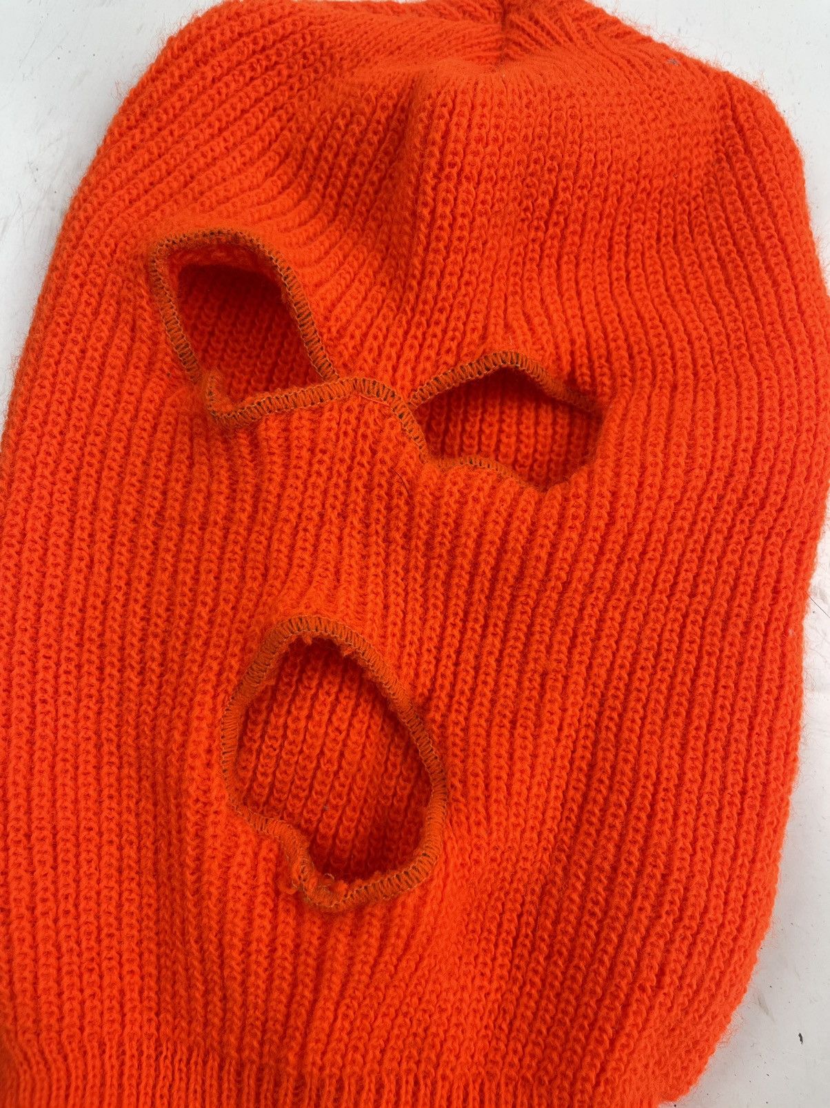 Japanese Brand orange ski mask balaclava tc28 Size ONE SIZE - 4 Thumbnail