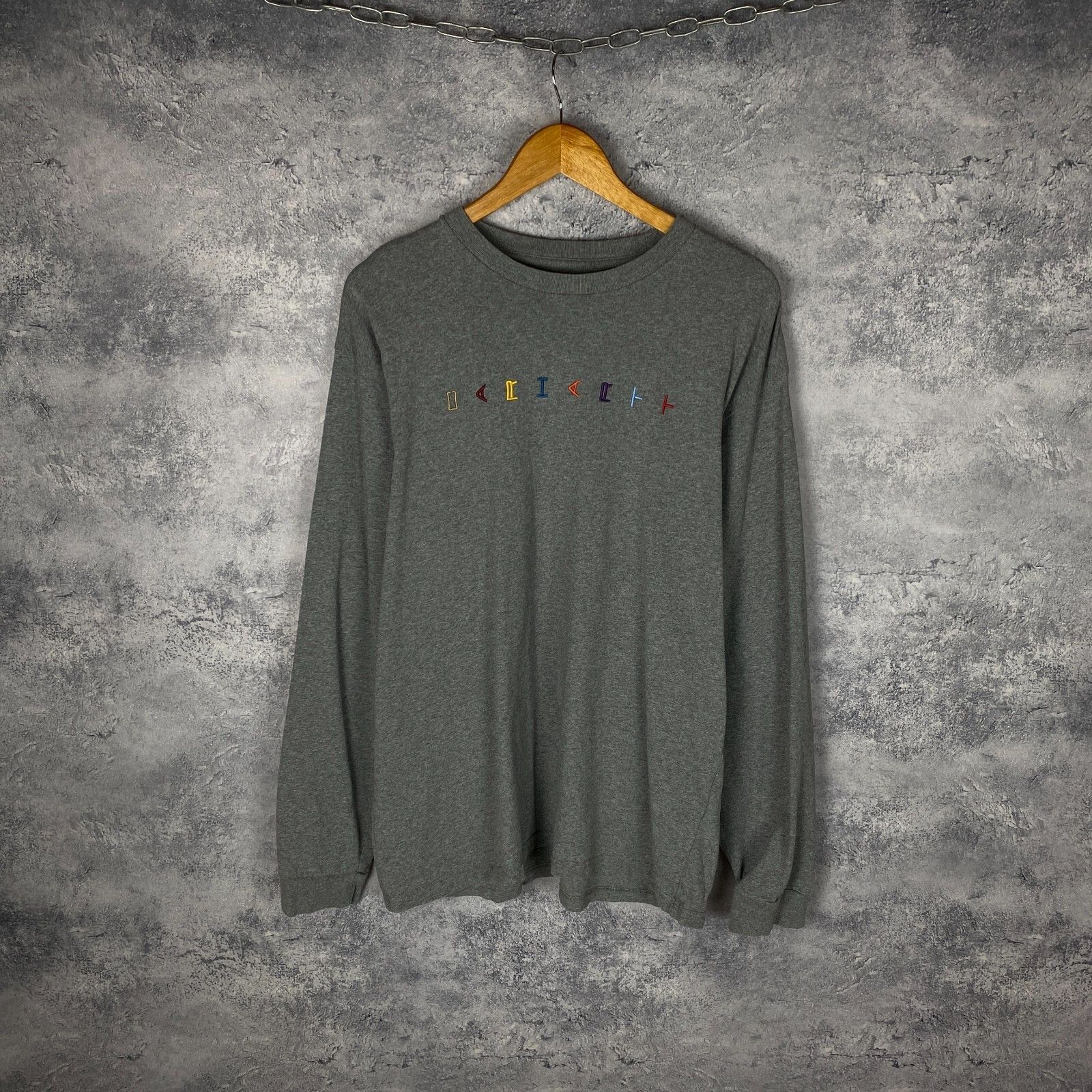 Carhartt Carhartt Big Logo Longsleeve Gray Size L ` Size US L / EU 52-54 / 3 - 1 Thumbnail