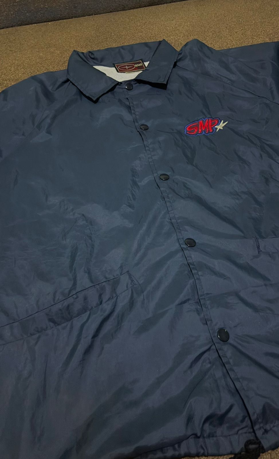 Santa Cruz Skateboards VTG 90s SMP SKATEBOARD Windbreaker santa cruz powell Size US L / EU 52-54 / 3 - 3 Thumbnail
