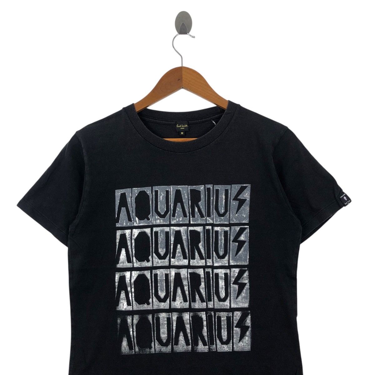 Paul Smith PAUL SMITH Aquarius Sonic Sound Tee Shirt Size US M / EU 48-50 / 2 - 2 Thumbnail