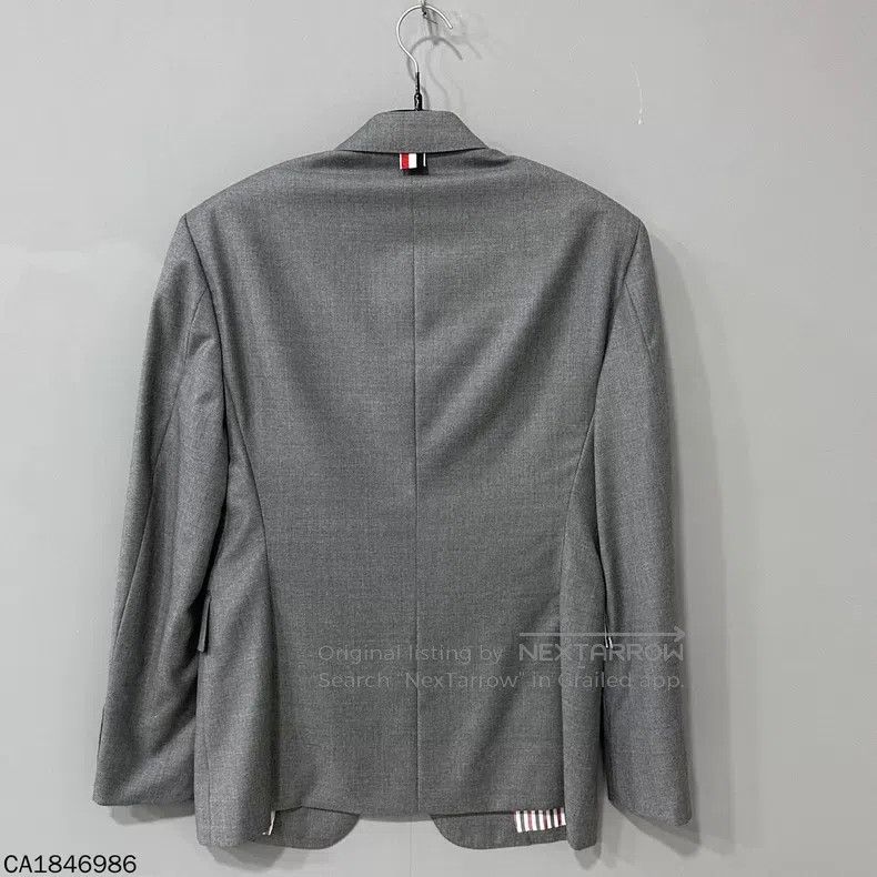 Thom Browne Thom Browne Classic Plaid Wool Jacket Size US S / EU 44-46 / 1 - 3 Thumbnail