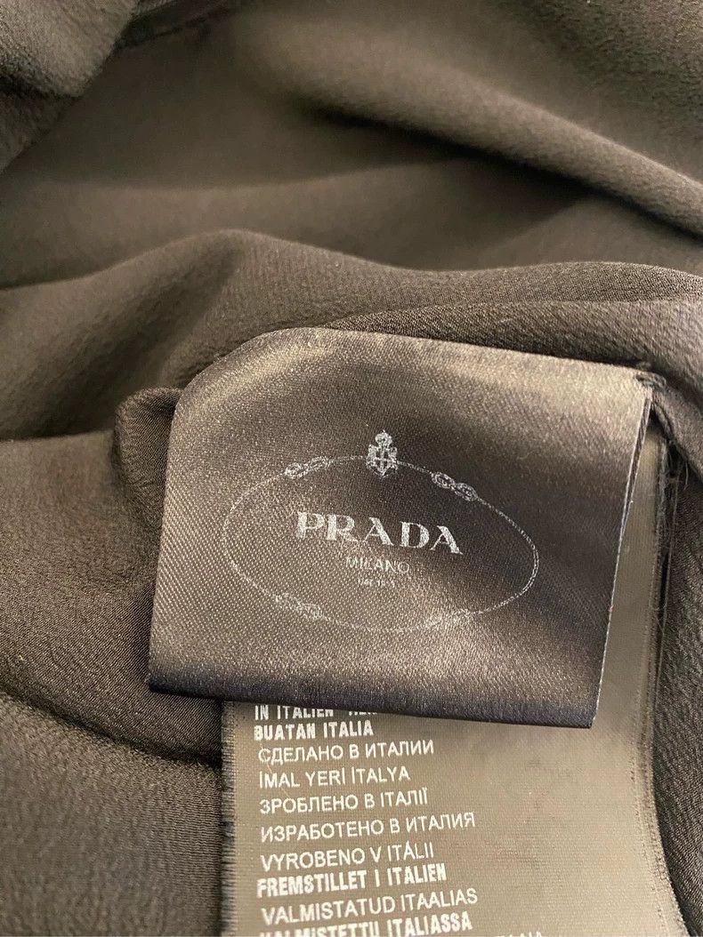 Prada Prada Lace-edged dress 2501-Nextarrow Size XXS / US 00 / IT 34 - 3 Thumbnail
