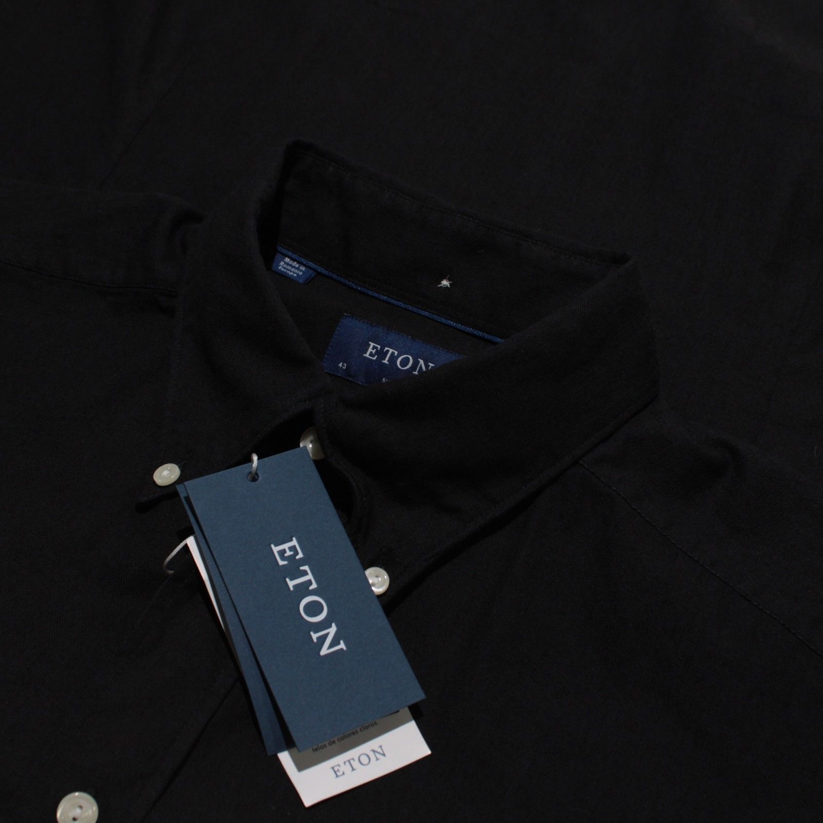 Eton Eton New with tags Shirt Size XL US In Black Size US XL / EU 56 / 4 - 1 Thumbnail