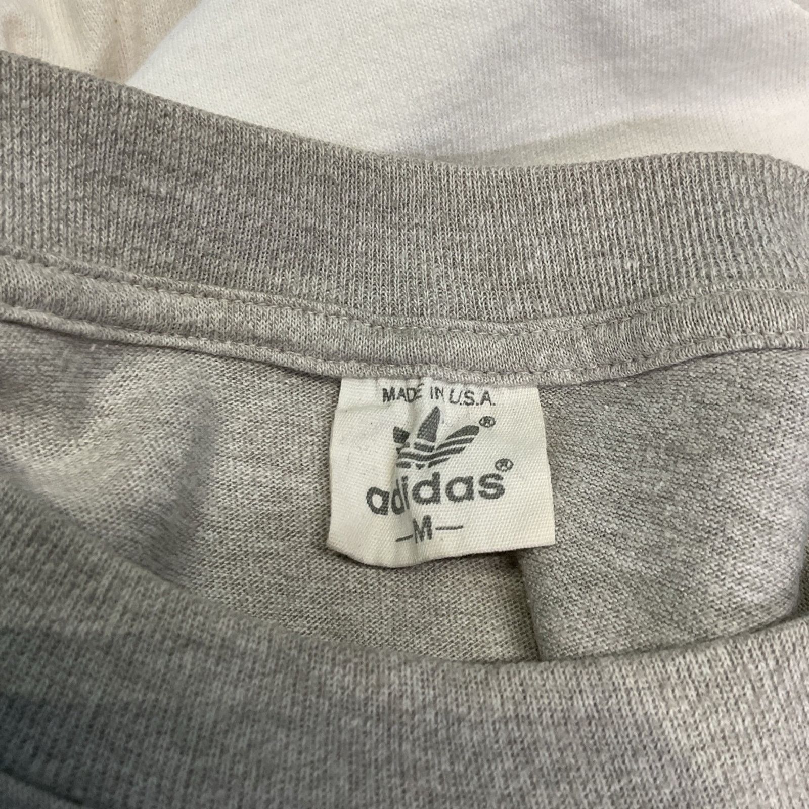 Adidas Vintage 80s Adidas Trefoil Baseball Vintage T-Shirt Size US M / EU 48-50 / 2 - 4 Thumbnail