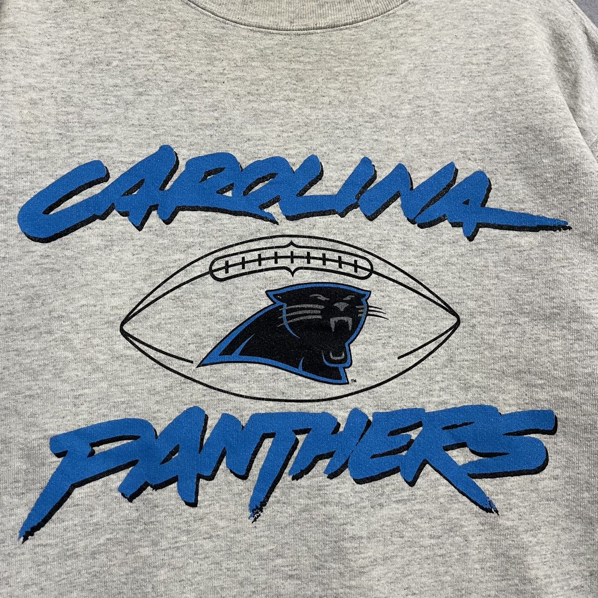 Reebok Vintage 90s Reebok Carolina Panthers Sweatshirt –Made in USA Size US XL / EU 56 / 4 - 2 Thumbnail