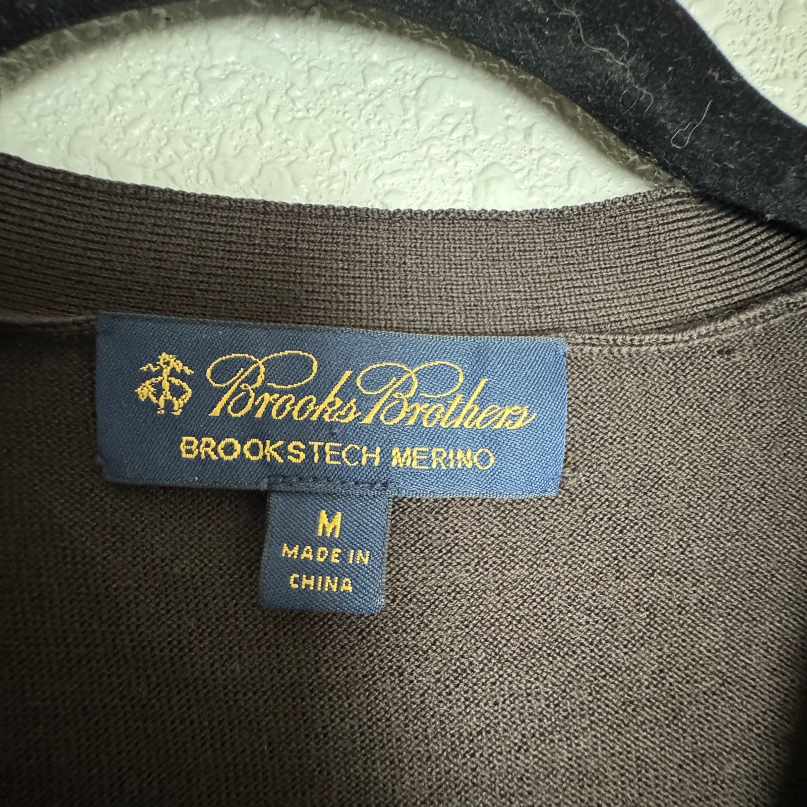 Brooks Brothers Brooks Brothers Merino Wool Brown Sweater Vest Men Size M Size US M / EU 48-50 / 2 - 5 Thumbnail