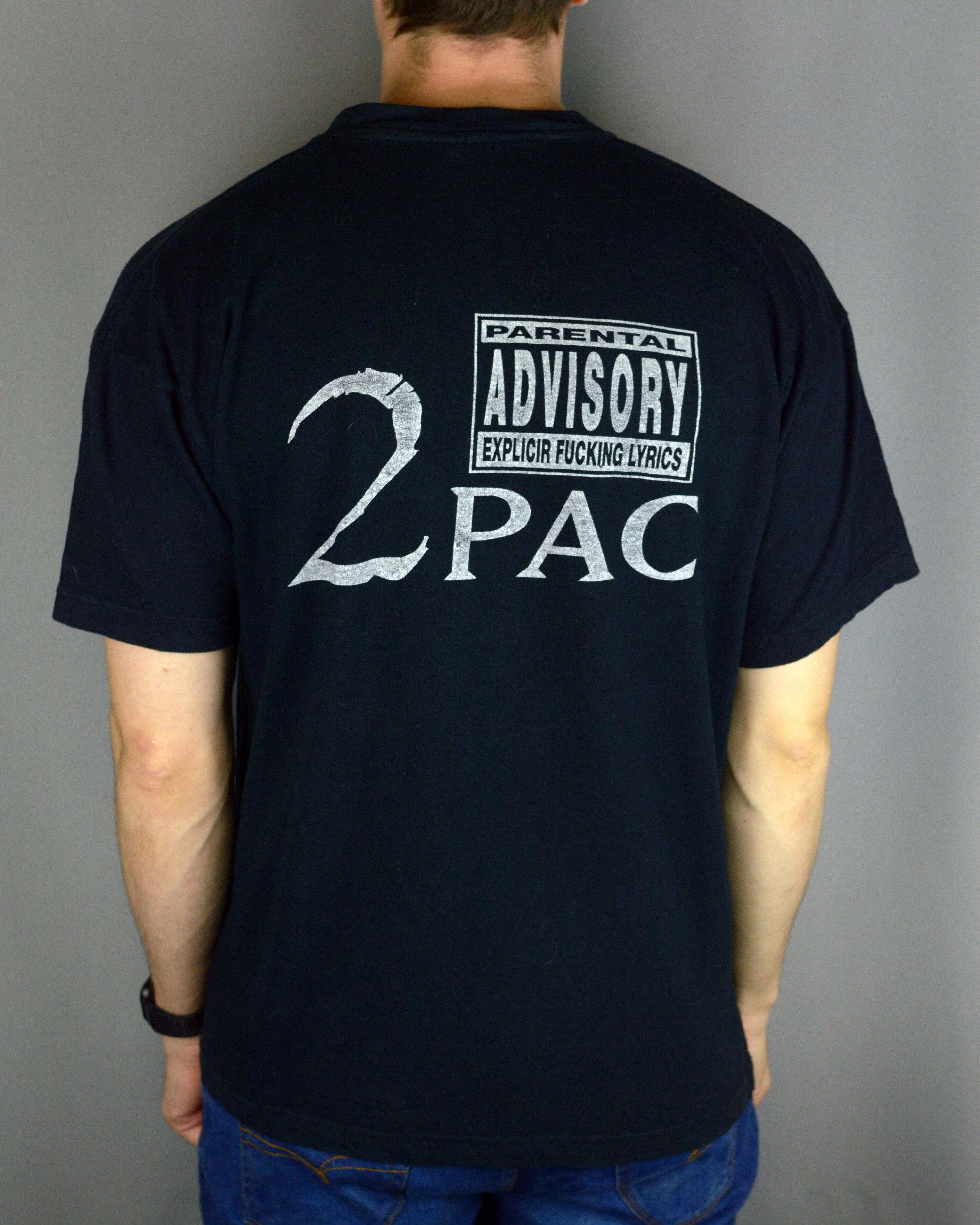 Rap Tees × Vintage Vintage 2Pac Tupac 2003 t shirt Size US XL / EU 56 / 4 - 2 Thumbnail