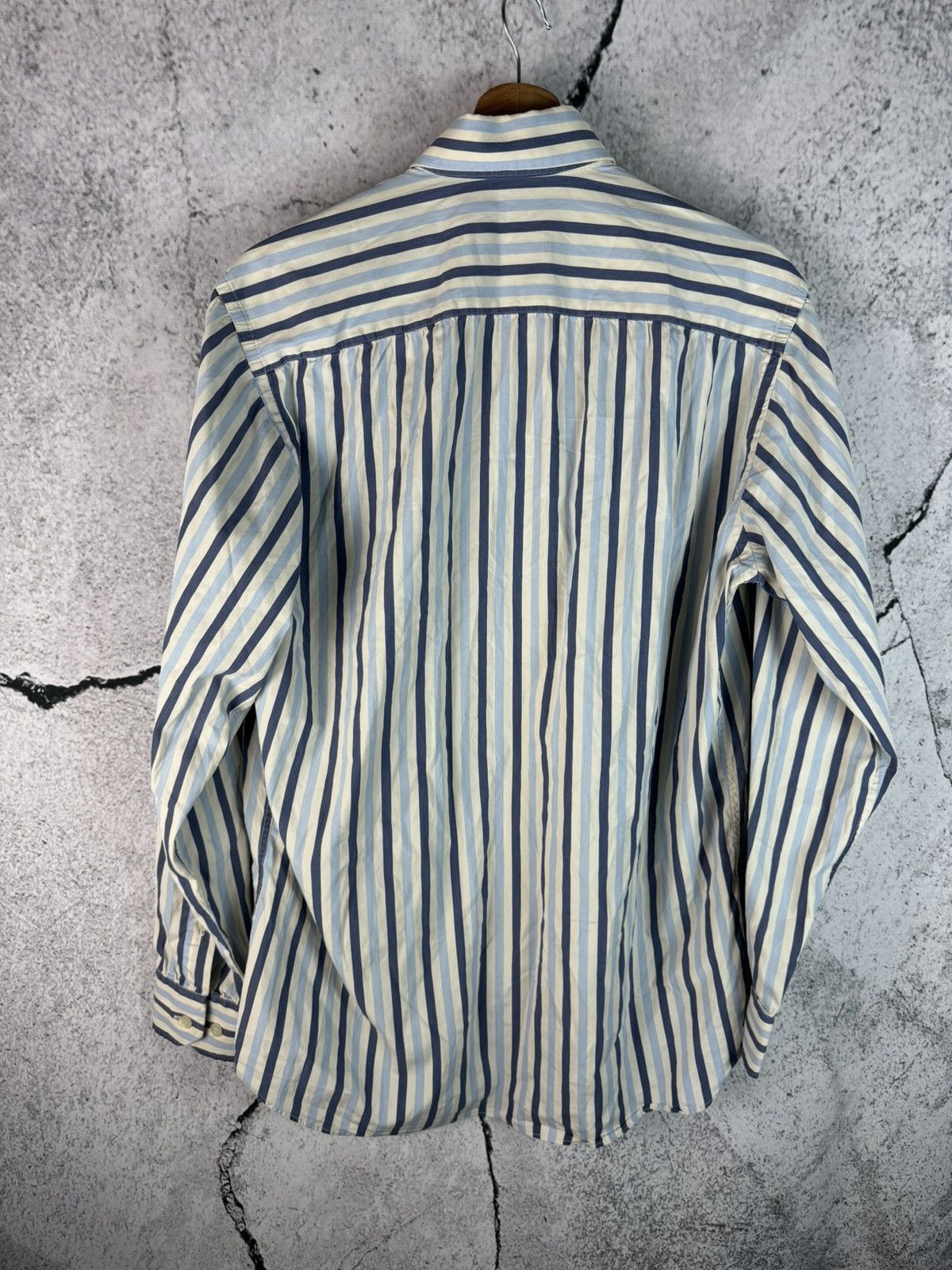Burberry Thomas Burberry Vintage Button Up Shirt Size US M / EU 48-50 / 2 - 2 Thumbnail