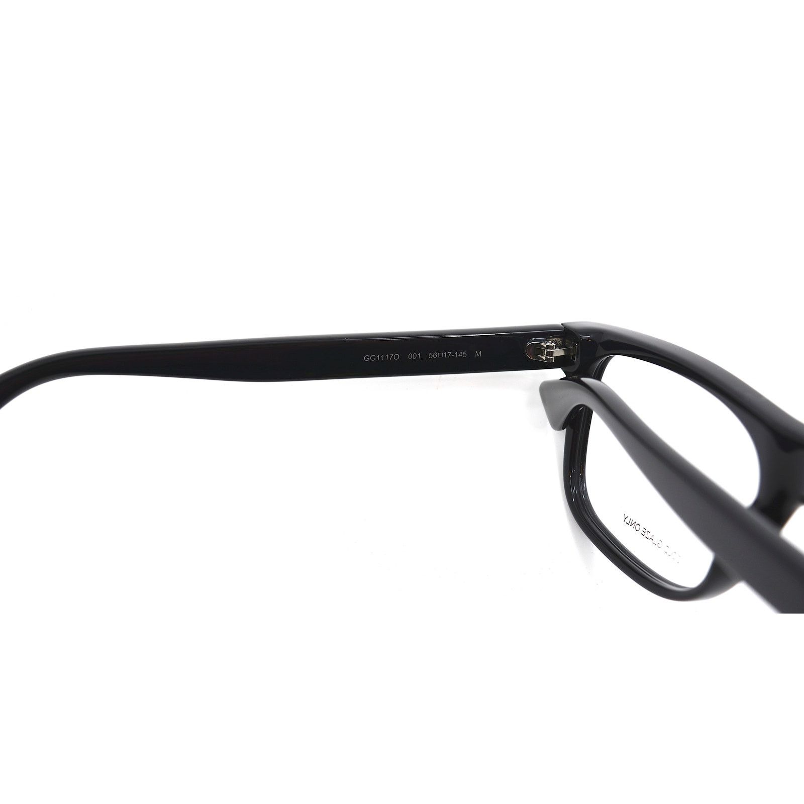 Gucci NEW GUCCI GG1117O 001 BLACK AUTHENTIC EYEGLASSES FRAME Size ONE SIZE - 10 Thumbnail