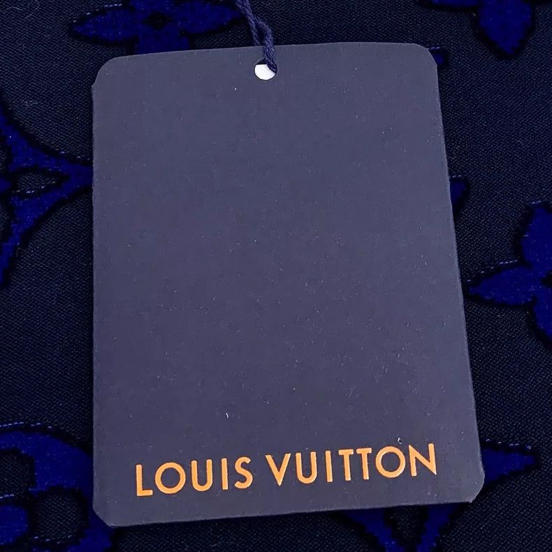 Louis Vuitton Louis Vuitton Blue Logo Long Sleeve Sweatshirt -2505 Size US M / EU 48-50 / 2 - 8 Thumbnail